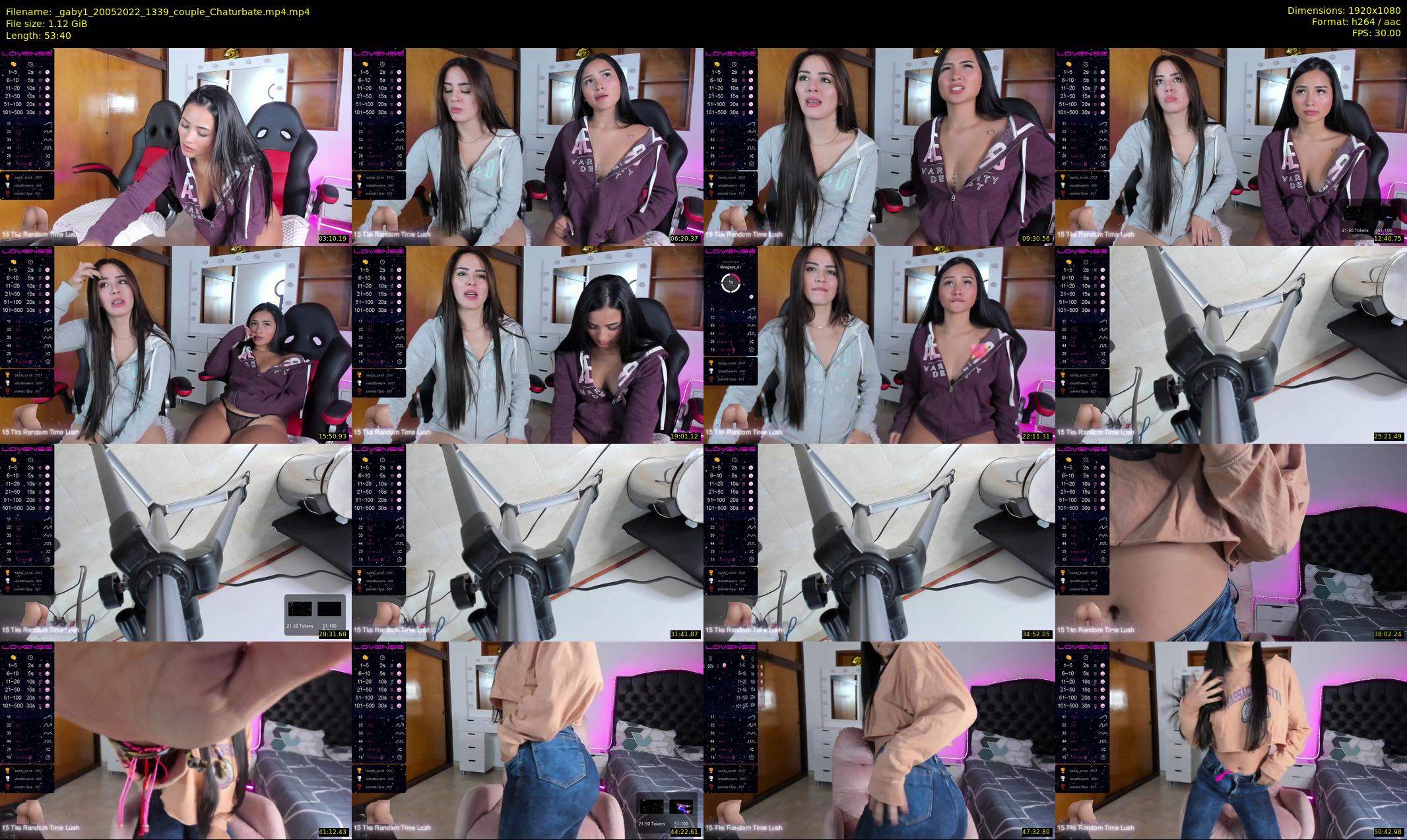 _gaby1 — 54 minute Chaturbate female cam show recording, 1080p, May 20, 2022