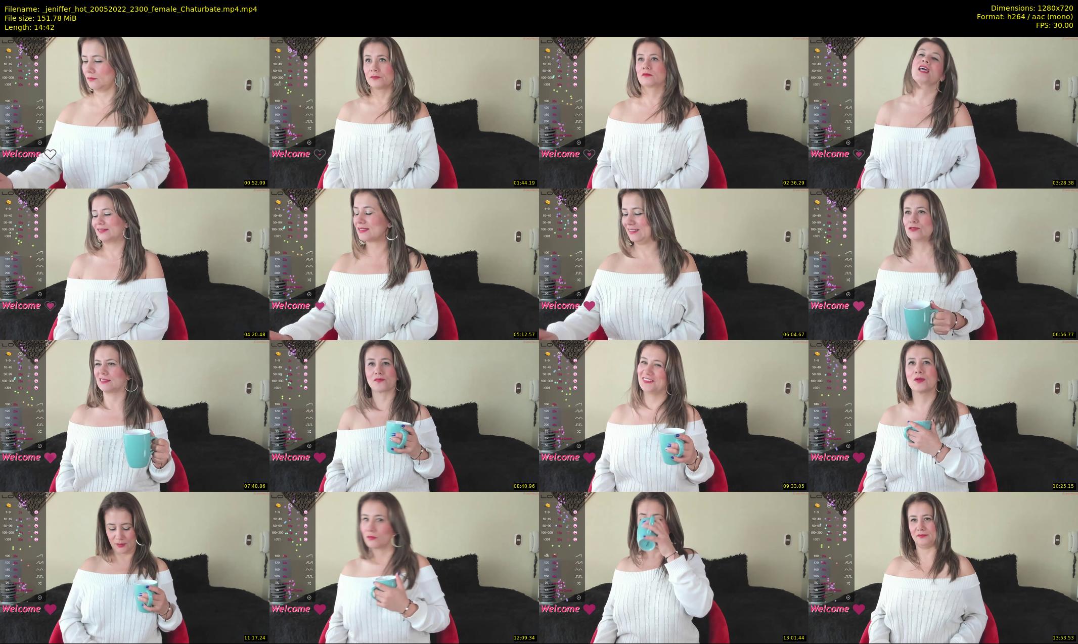 _jeniffer_hot — 15 minute Chaturbate female cam show recording, 720p, May 20, 2022
