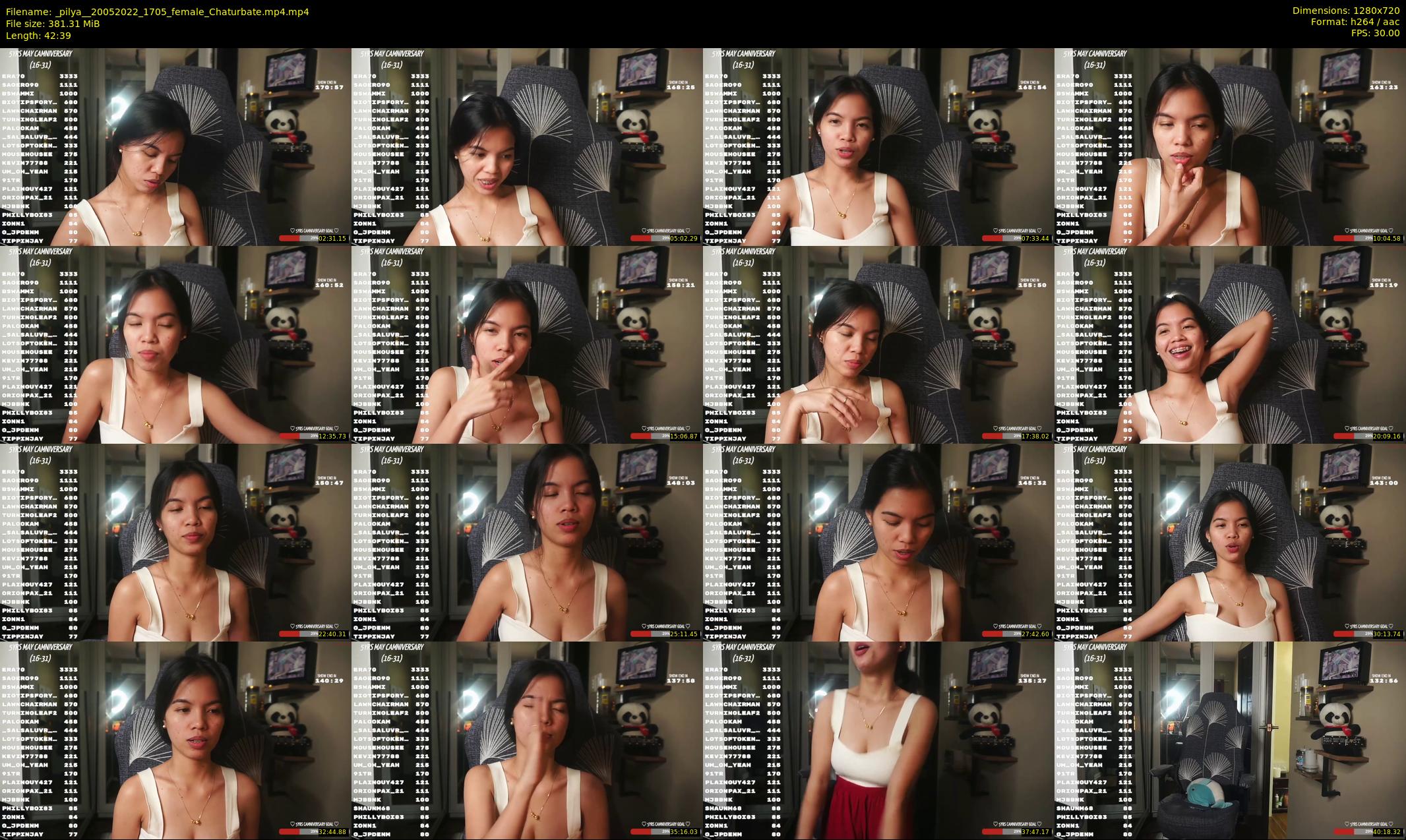 _pilya_ — 43 minute Chaturbate female cam show recording, 720p, May 20, 2022