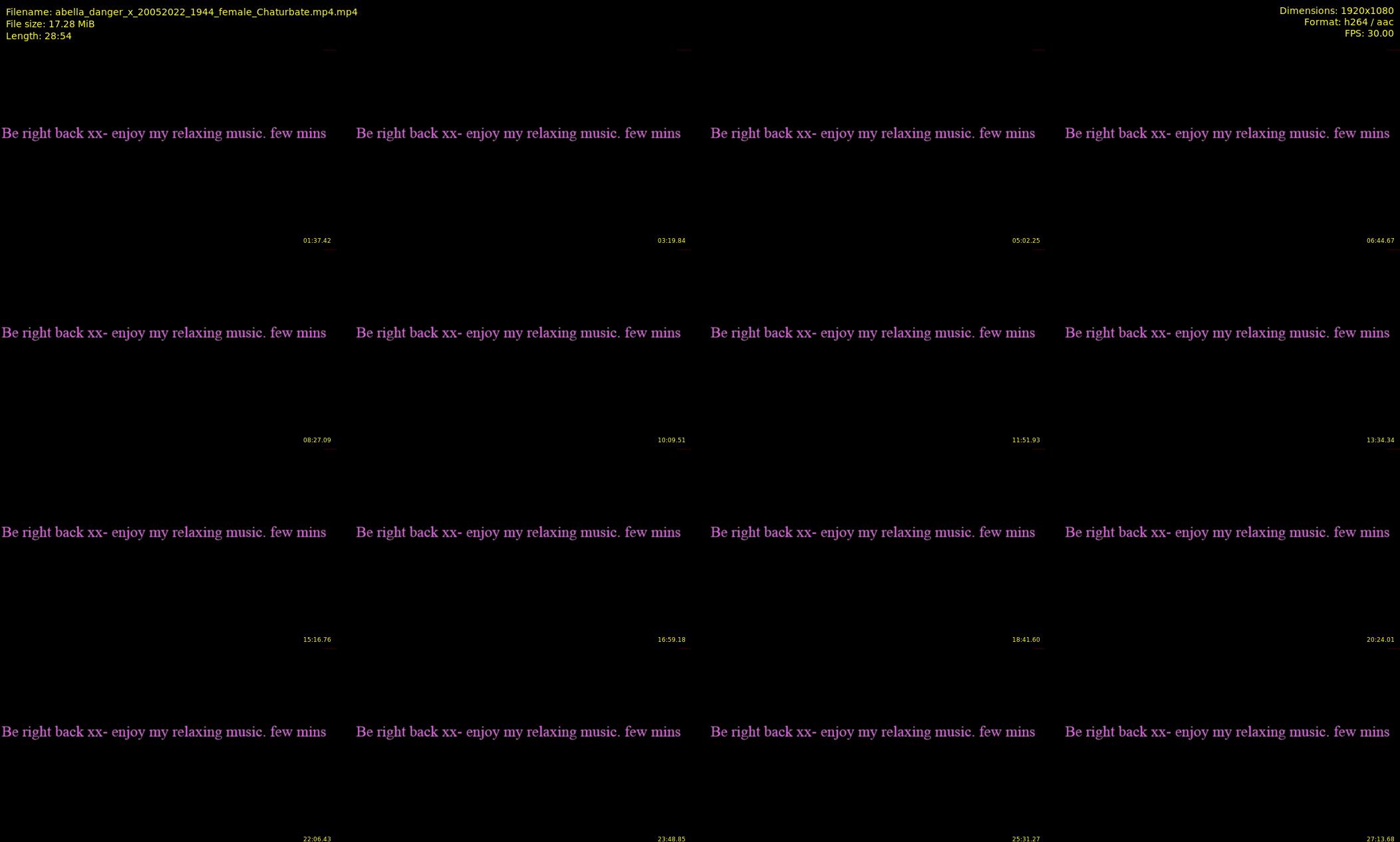 abella_danger_x — 29 minute Chaturbate female cam show recording, 1080p, May 20, 2022