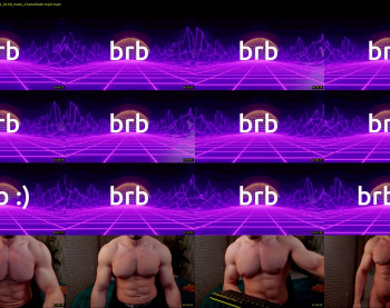 adam_muscle_ — 54 minute Chaturbate male cam show recording, 1080p, May 21, 2022