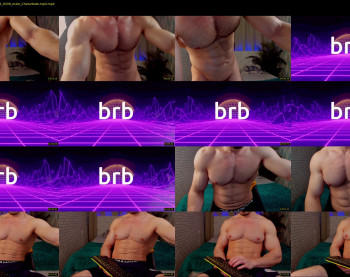 adam_muscle_ — 54 minute Chaturbate male cam show recording, 1080p, May 21, 2022