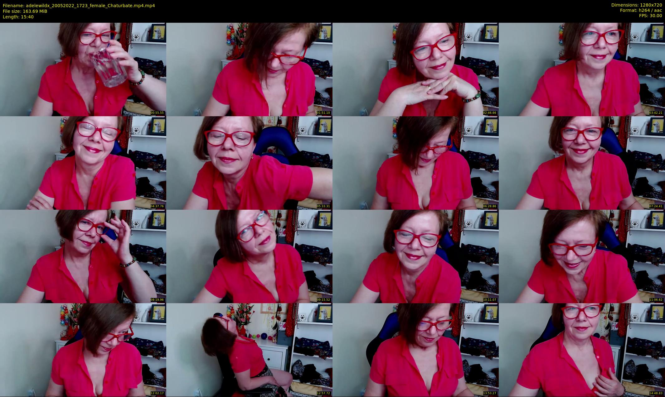 adelewildx — 16 minute Chaturbate female cam show recording, 720p, May 20, 2022