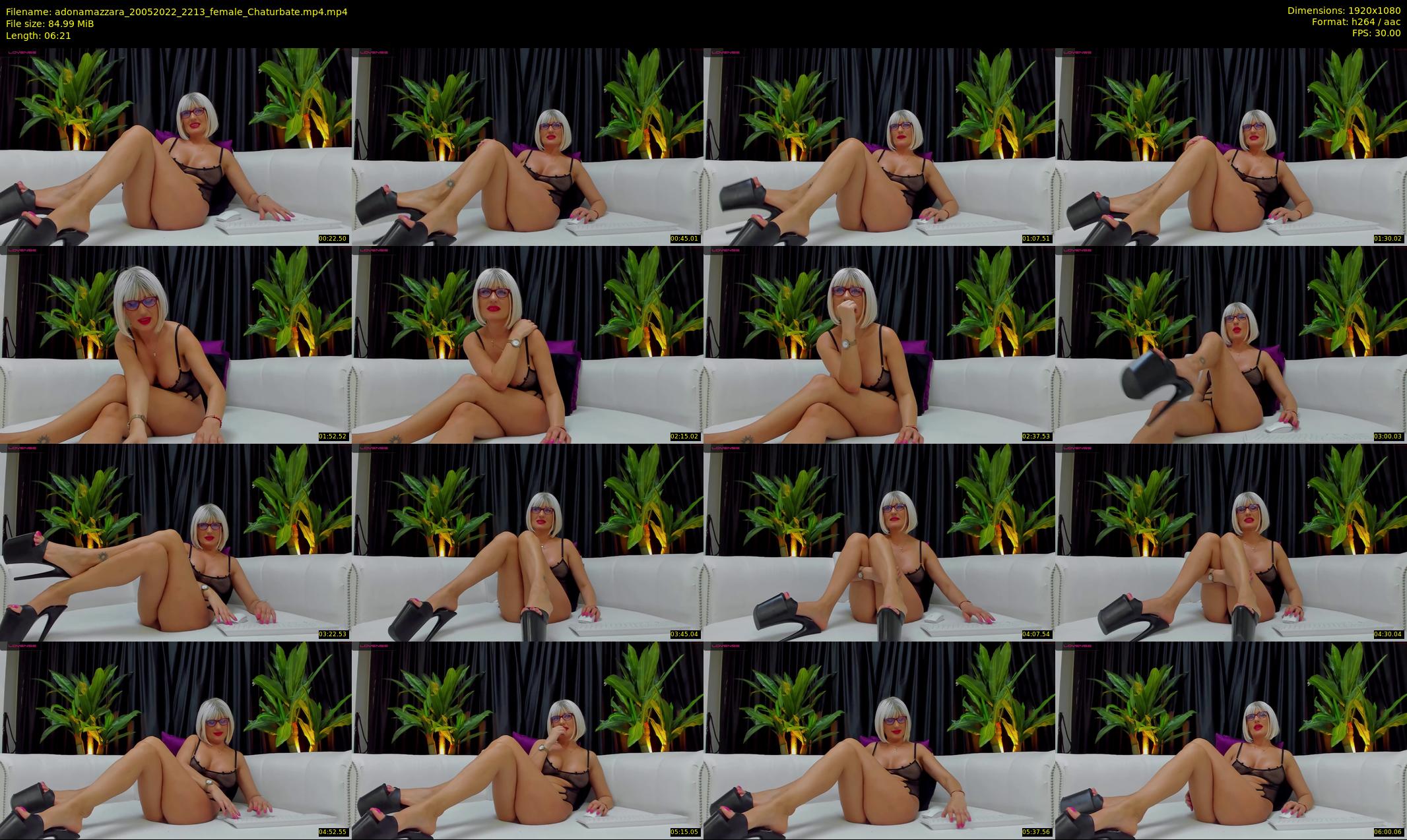 adonamazzara — 7 minute Chaturbate female cam show recording, 1080p, May 20, 2022