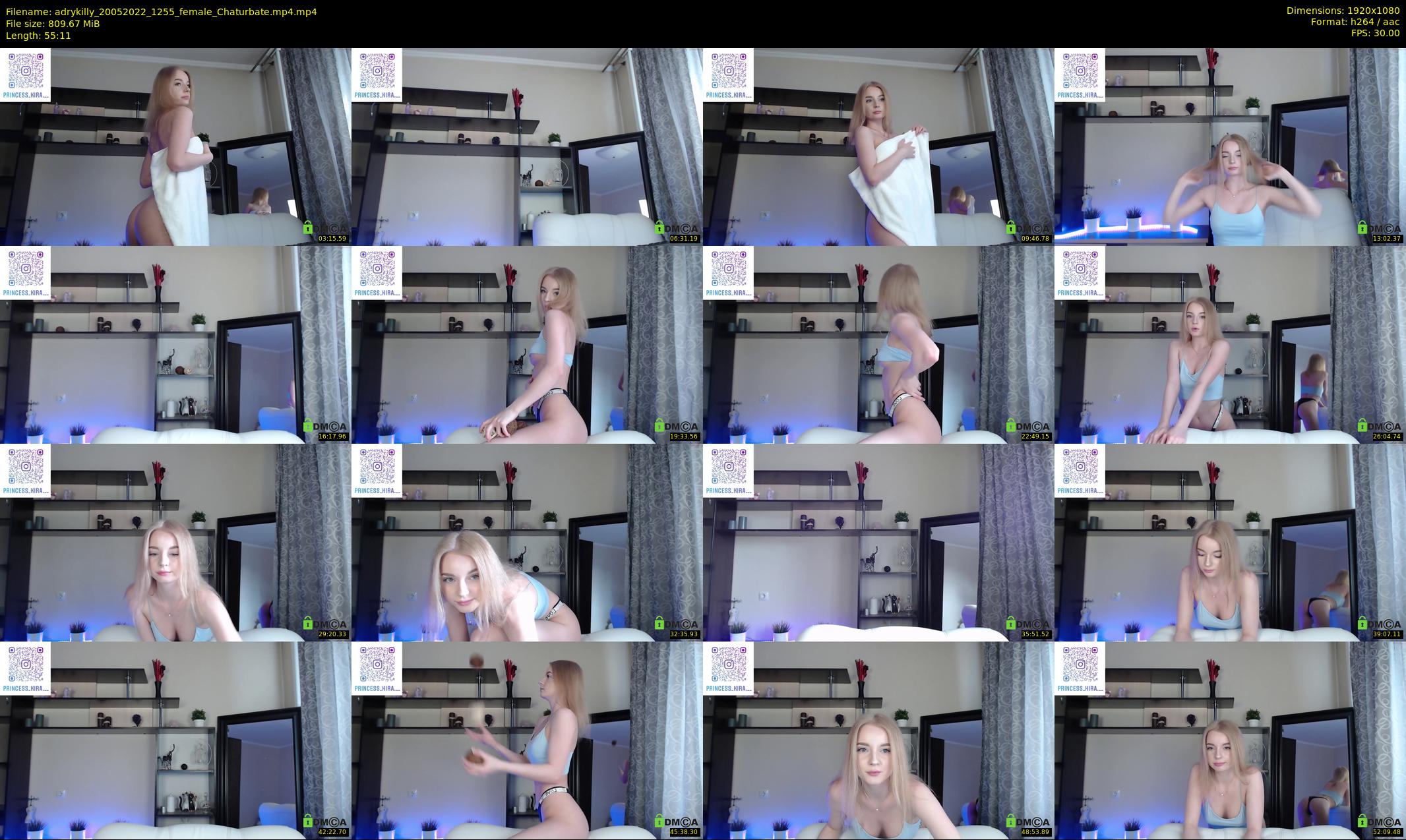adrykilly — 56 minute Chaturbate female cam show recording, 1080p, May 20, 2022