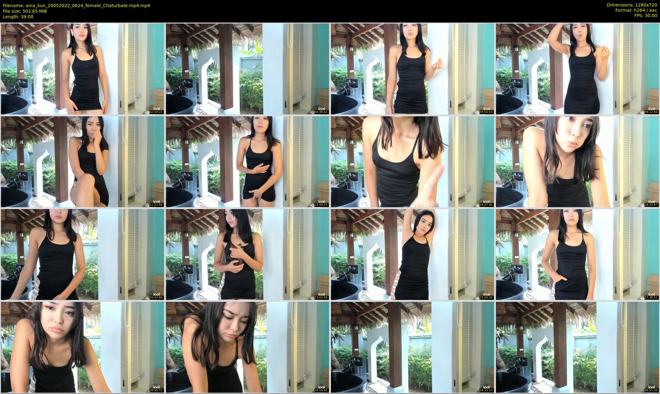 aina_kun — 39 minute Chaturbate female cam show recording, 720p, May 20, 2022