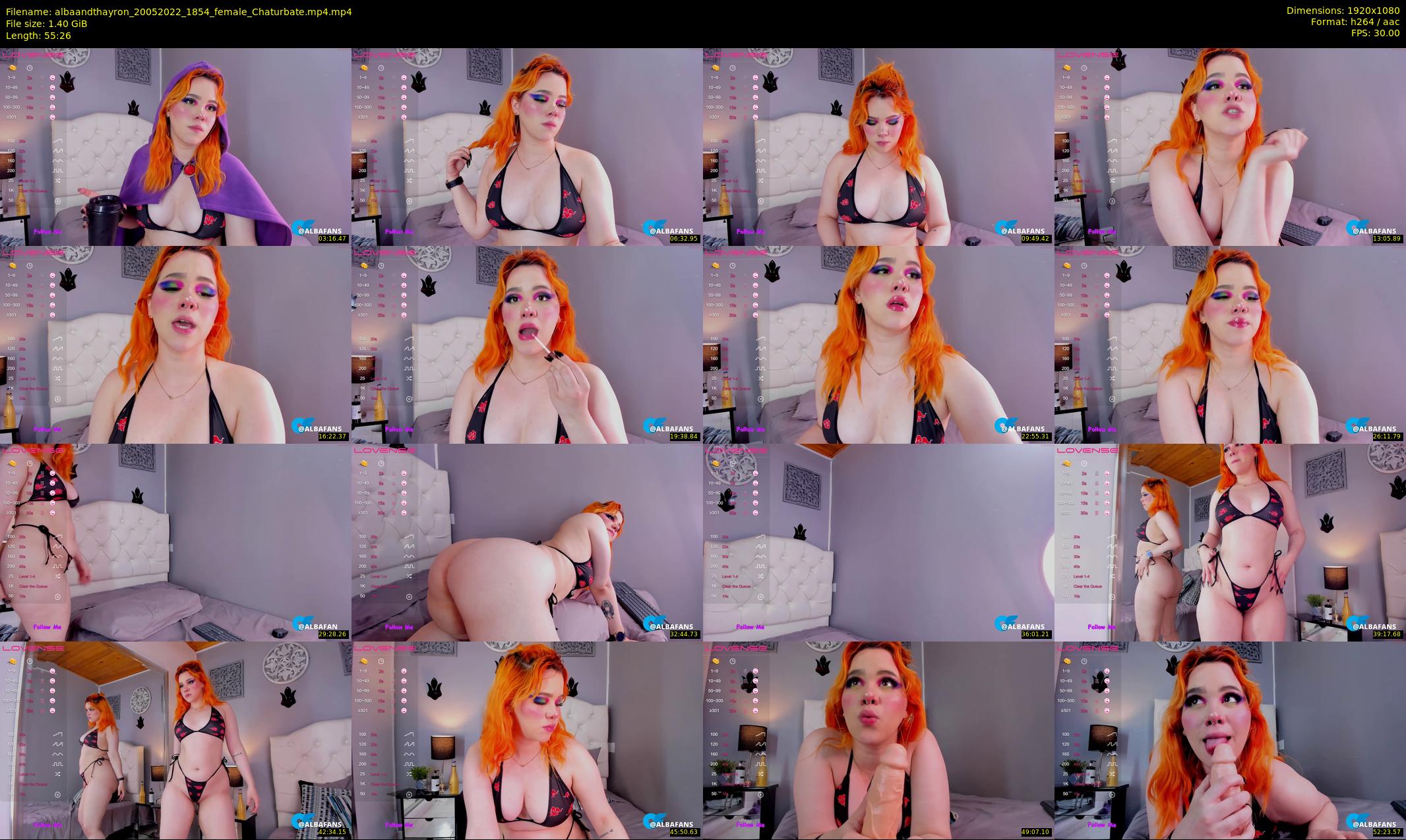 albaandthayron — 56 minute Chaturbate couple cam show recording, 1080p, May 20, 2022