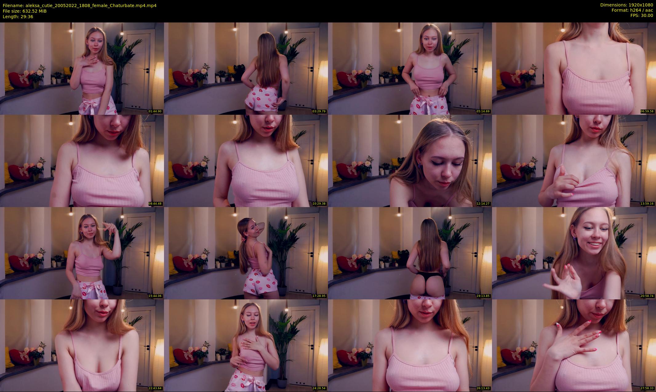aleksa_cutie — 30 minute Chaturbate female cam show recording, 1080p, May 20, 2022