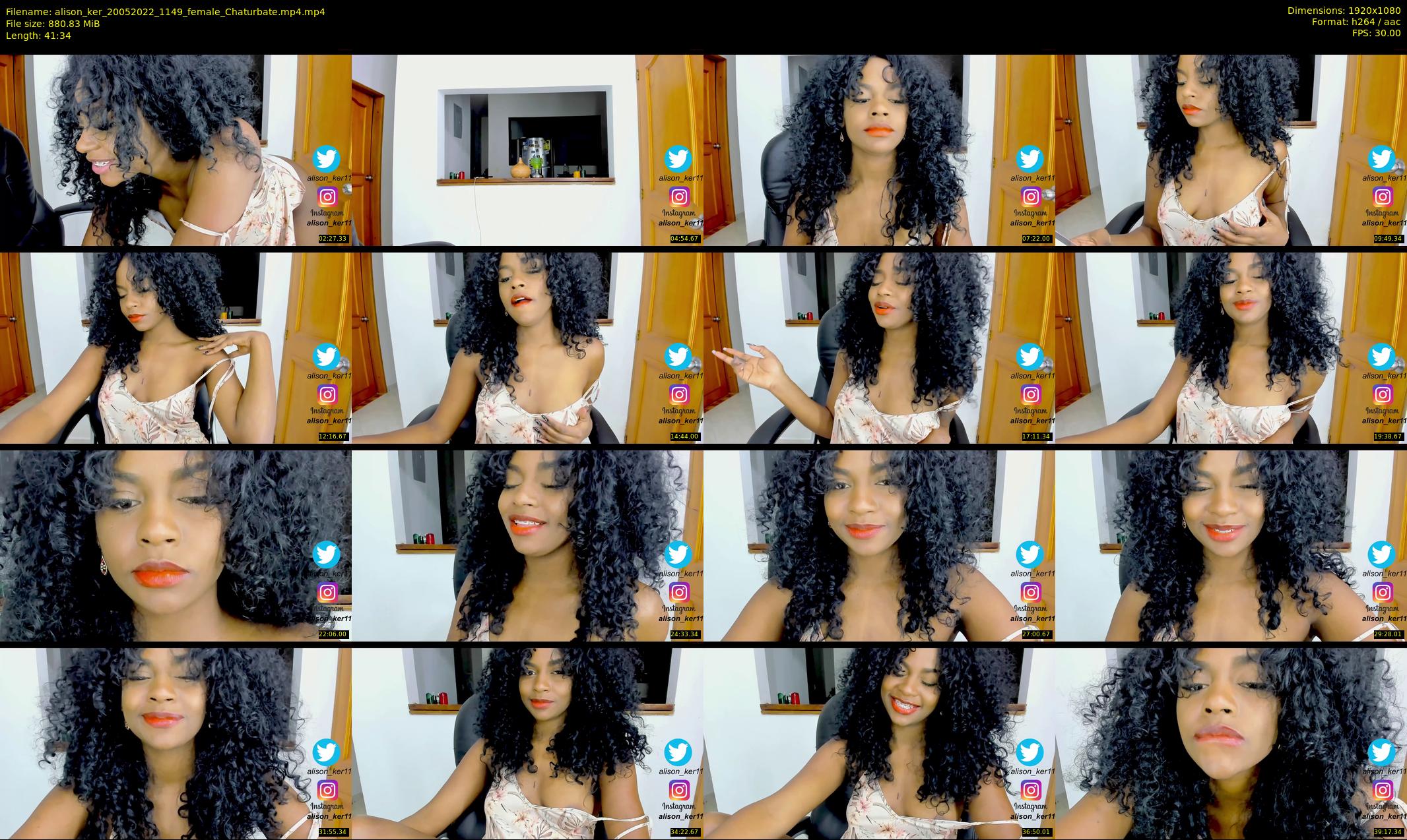 alison_ker — 42 minute Chaturbate female cam show recording, 1080p, May 20, 2022