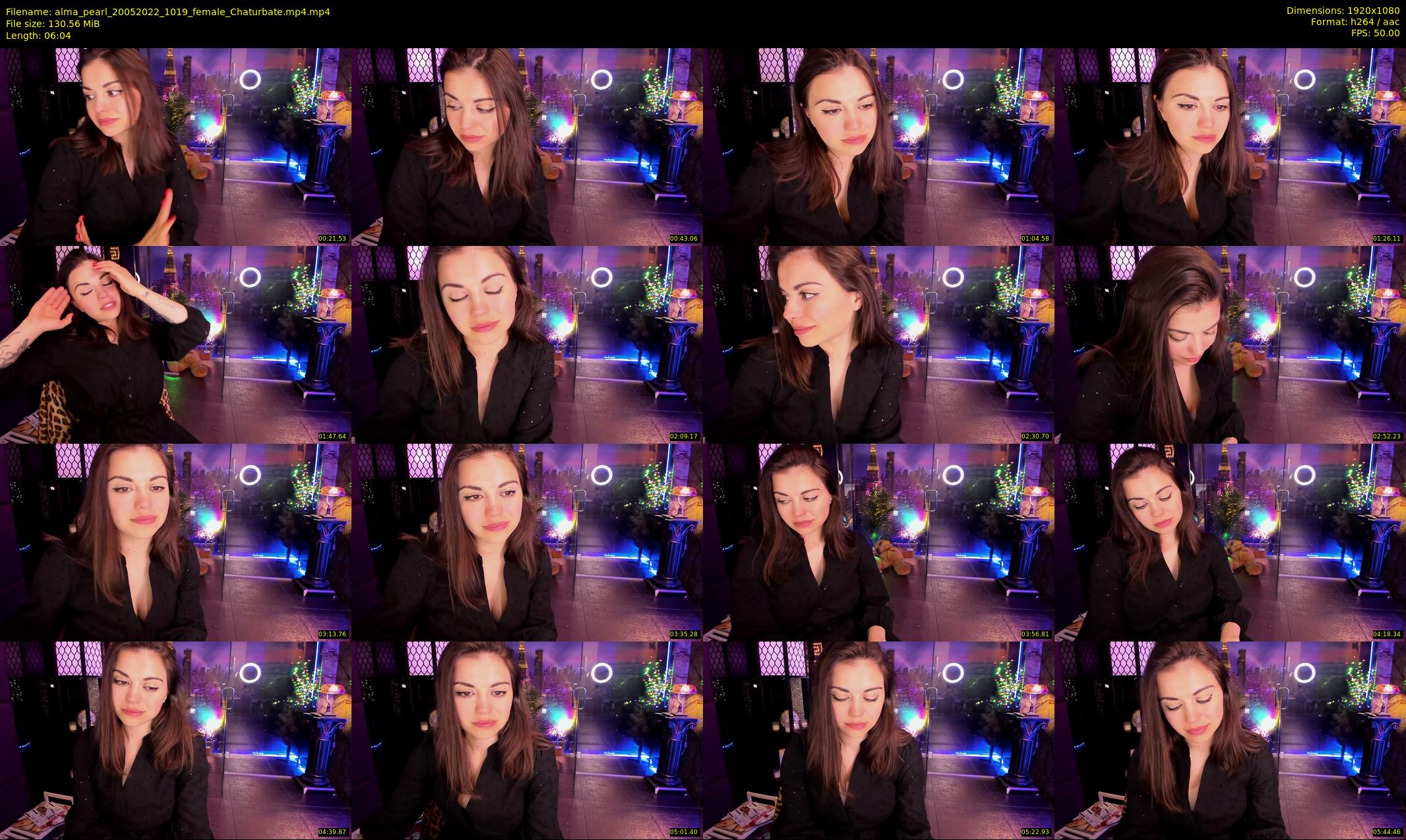 alma_pearl — 7 minute Chaturbate female cam show recording, 1080p, May 20, 2022