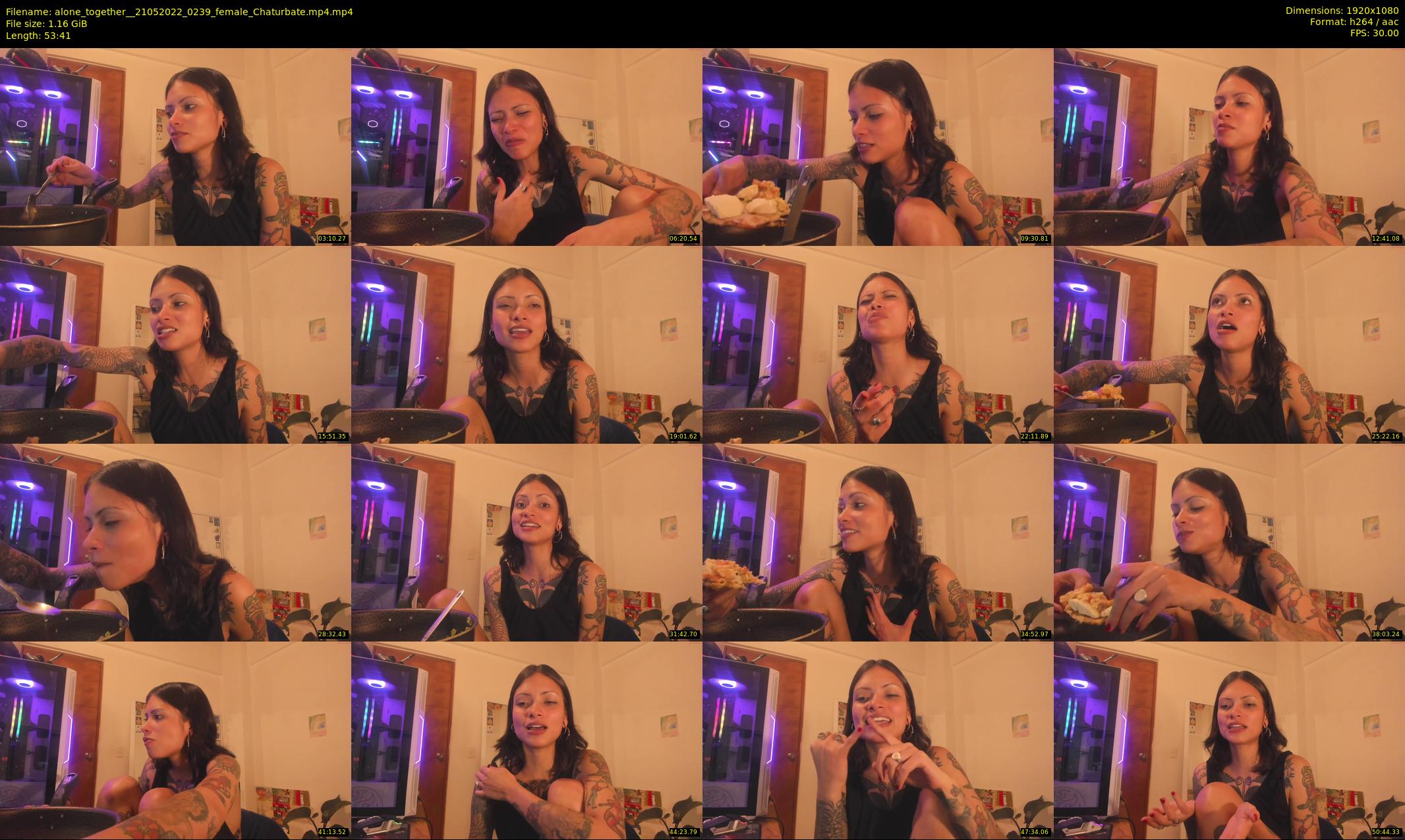 alone_together_ — 54 minute Chaturbate female cam show recording, 1080p, May 21, 2022