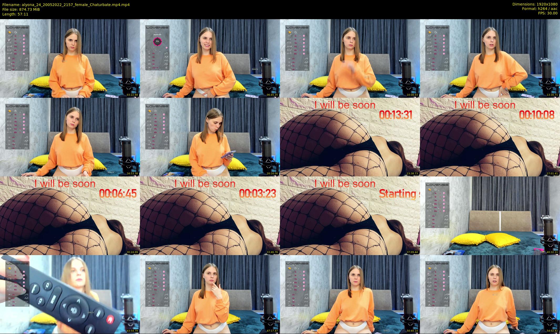 alyona_24 — 58 minute Chaturbate female cam show recording, 1080p, May 20, 2022
