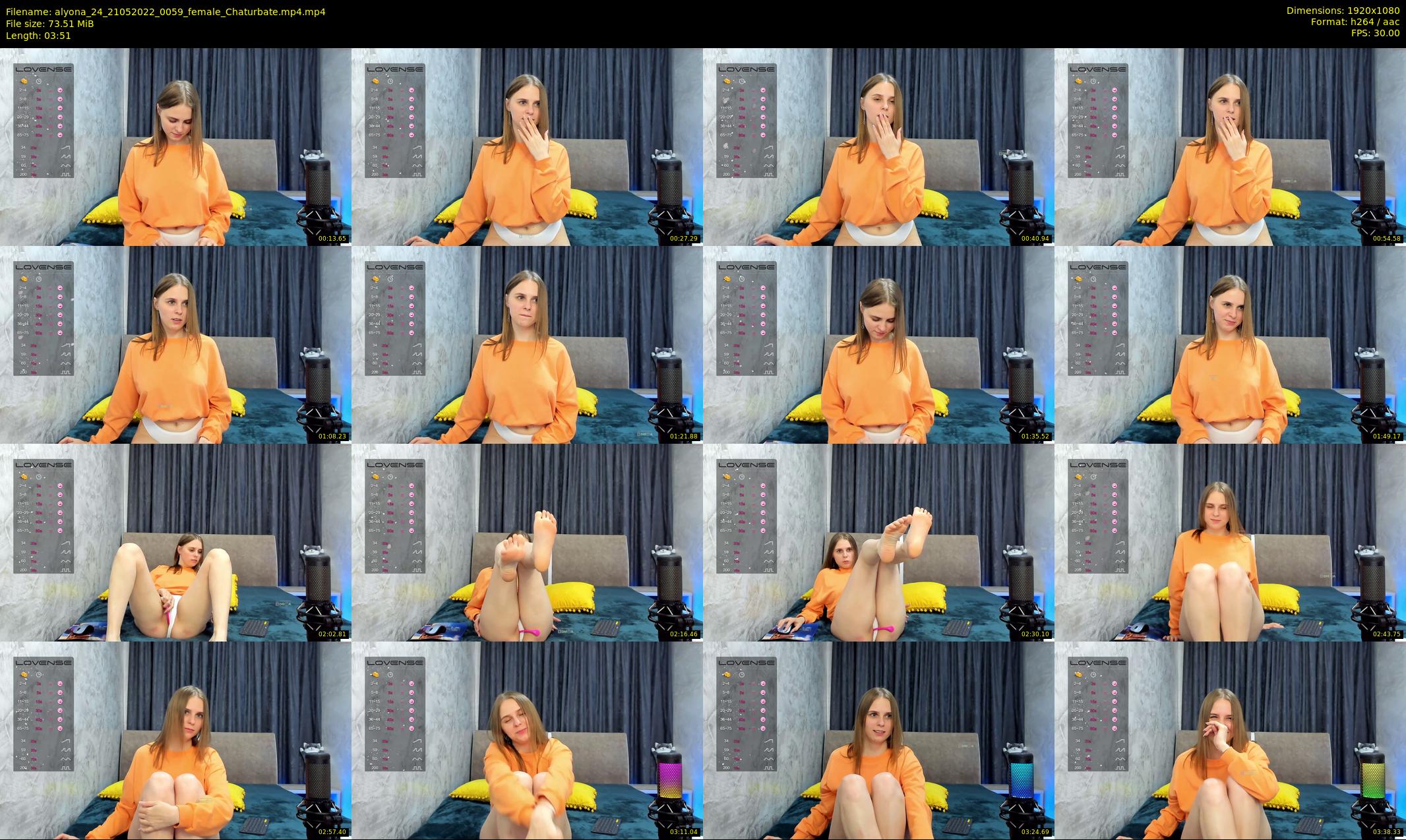 alyona_24 — 4 minute Chaturbate female cam show recording, 1080p, May 21, 2022