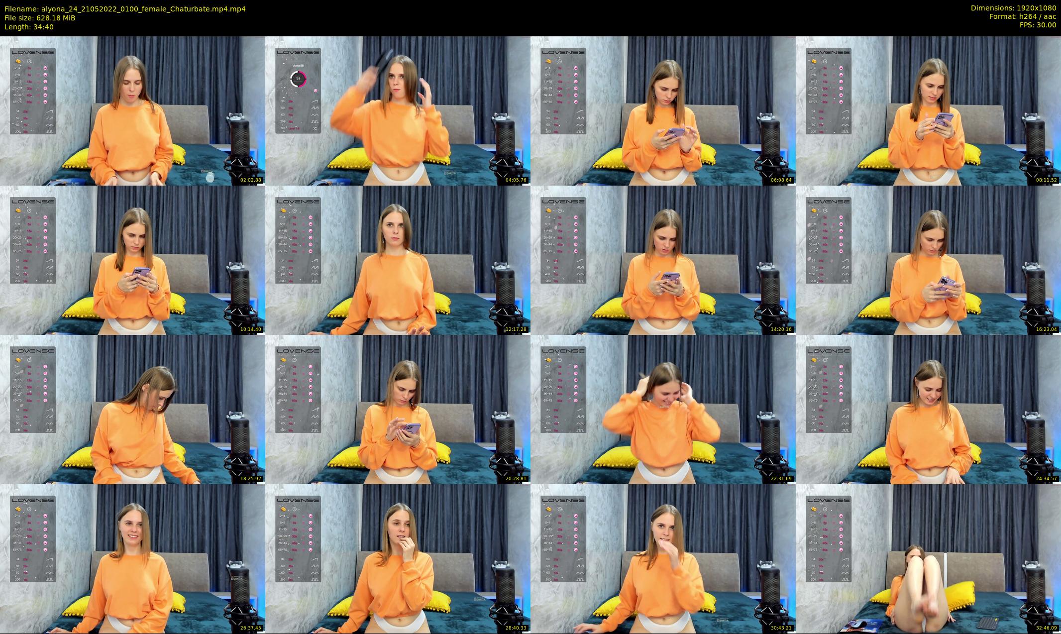 alyona_24 — 35 minute Chaturbate female cam show recording, 1080p, May 21, 2022