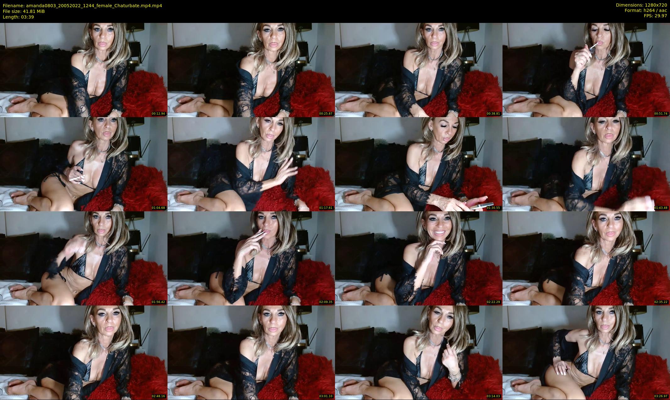 amanda0803 — 4 minute Chaturbate female cam show recording, 720p, May 20, 2022