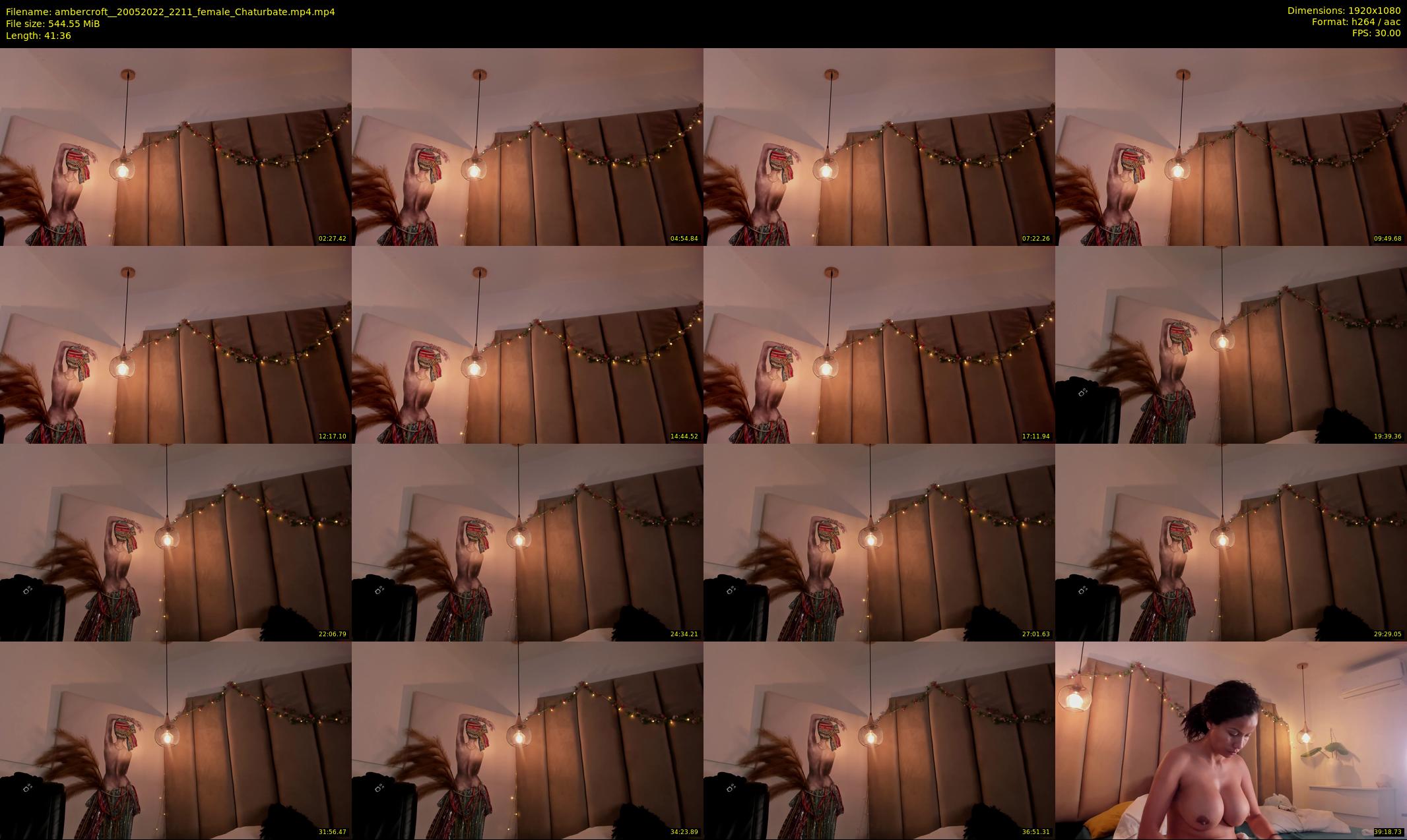 ambercroft_ — 42 minute Chaturbate female cam show recording, 1080p, May 20, 2022