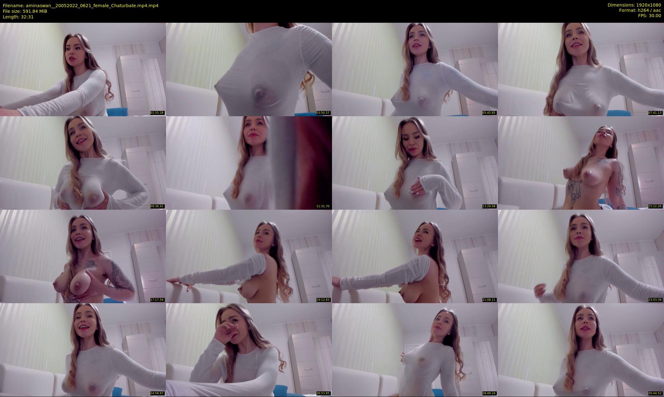 aminaswan_ — 33 minute Chaturbate female cam show recording, 1080p, May 20, 2022