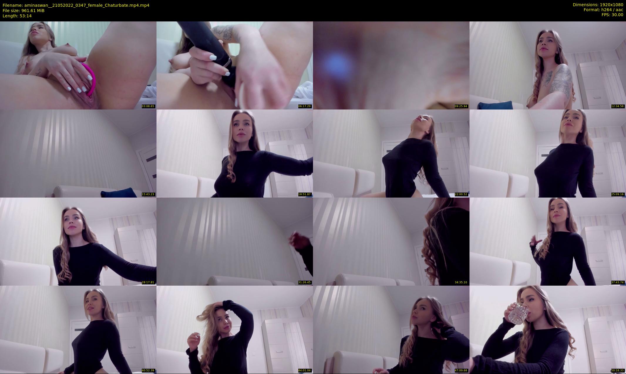 aminaswan_ — 54 minute Chaturbate female cam show recording, 1080p, May 21, 2022