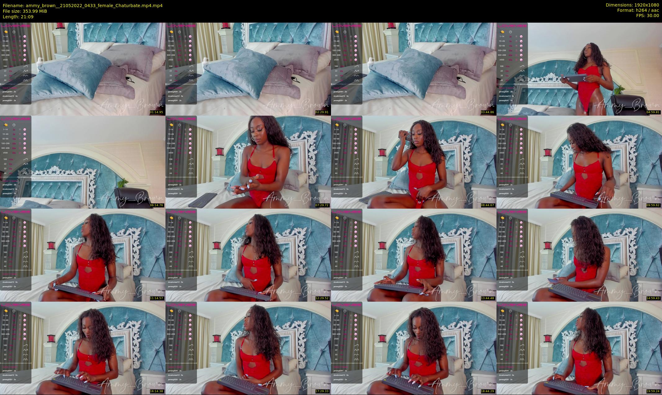 ammy_brown_ — 22 minute Chaturbate female cam show recording, 1080p, May 21, 2022