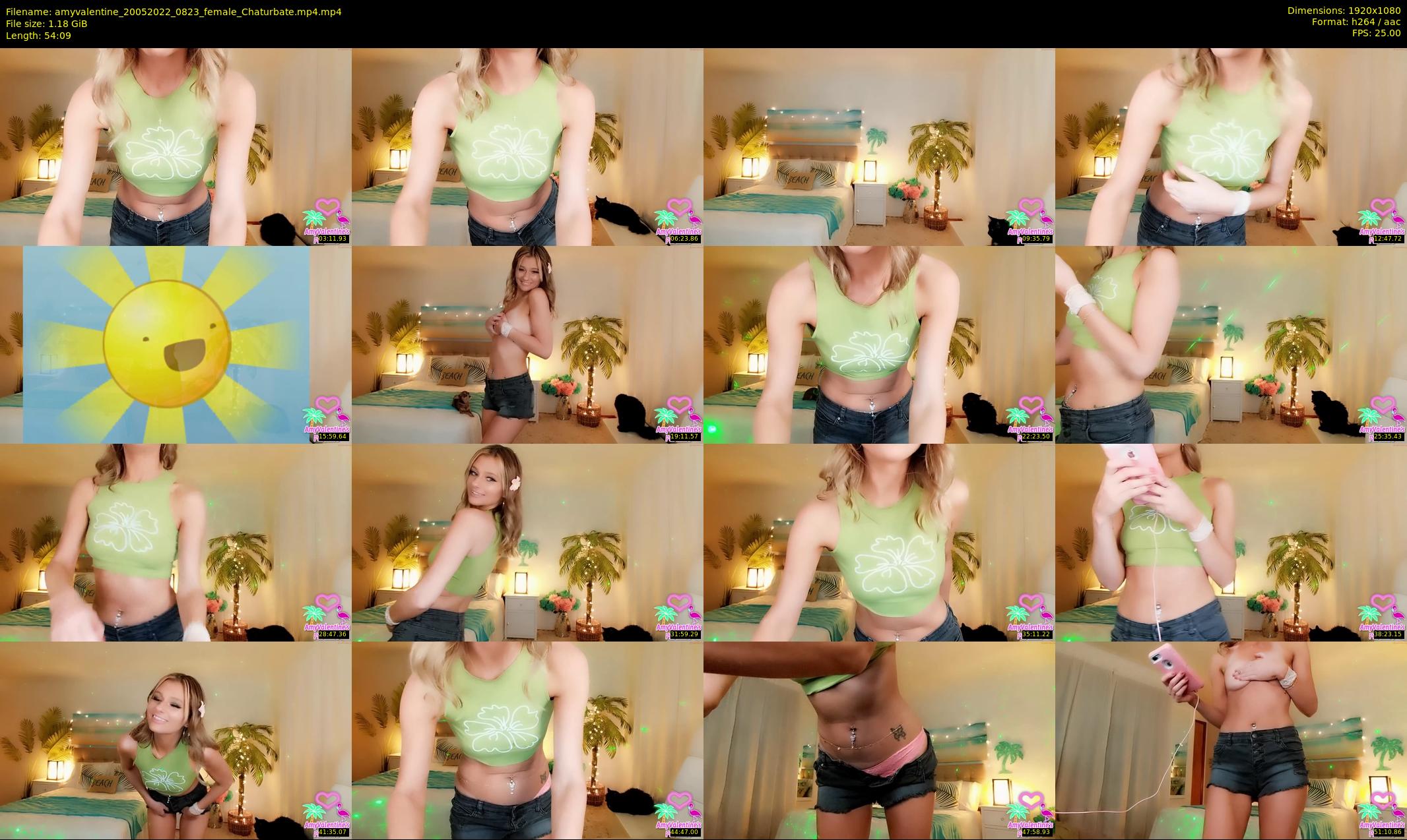amyvalentine — 55 minute Chaturbate female cam show recording, 1080p, May 20, 2022