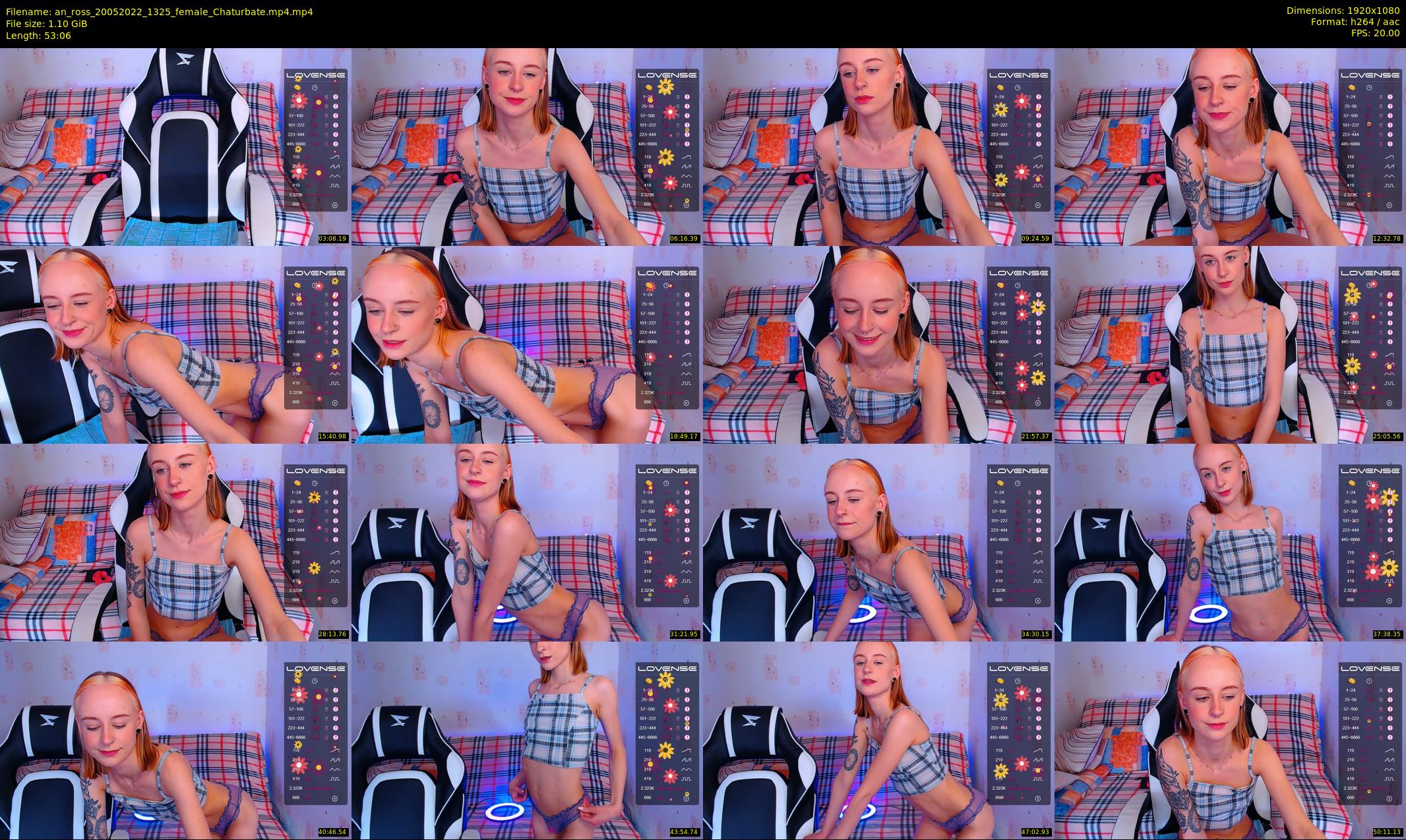 an_ross — 54 minute Chaturbate female cam show recording, 1080p, May 20, 2022