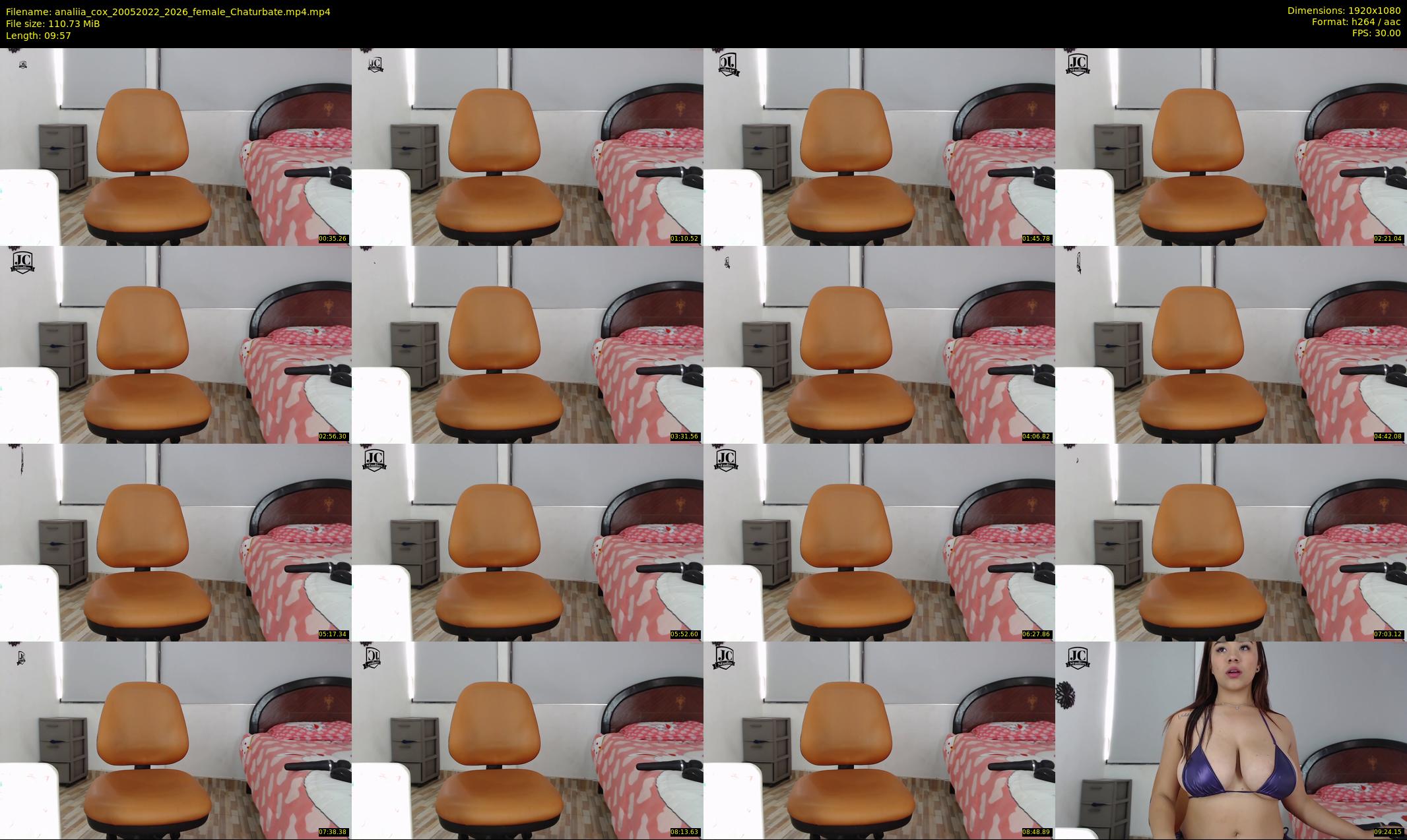 analiia_cox — 10 minute Chaturbate female cam show recording, 1080p, May 20, 2022