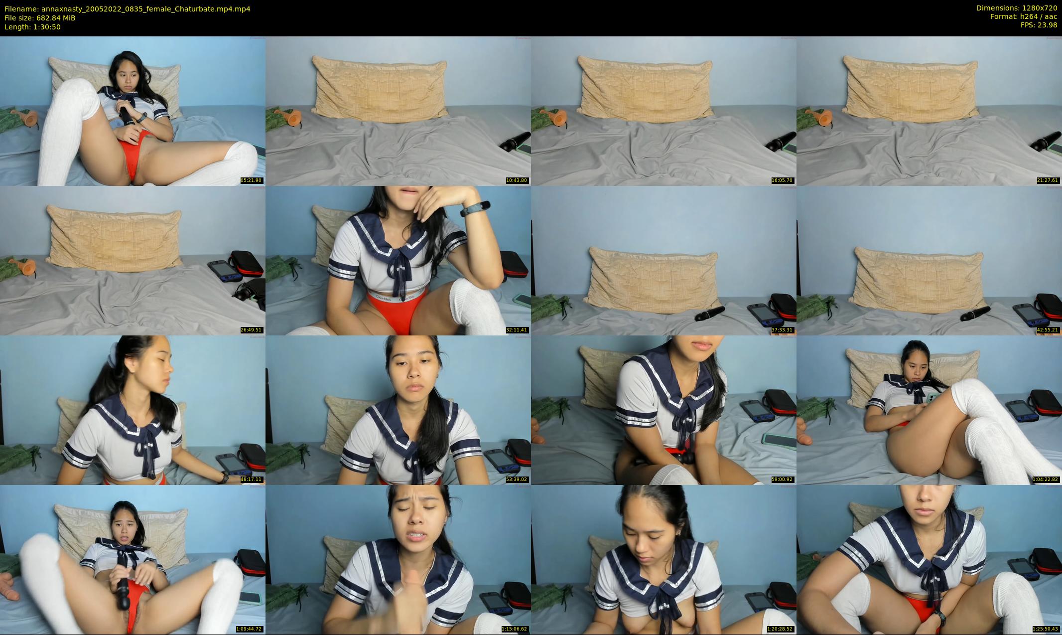 annaxnasty — 91 minute Chaturbate female cam show recording, 720p, May 20, 2022