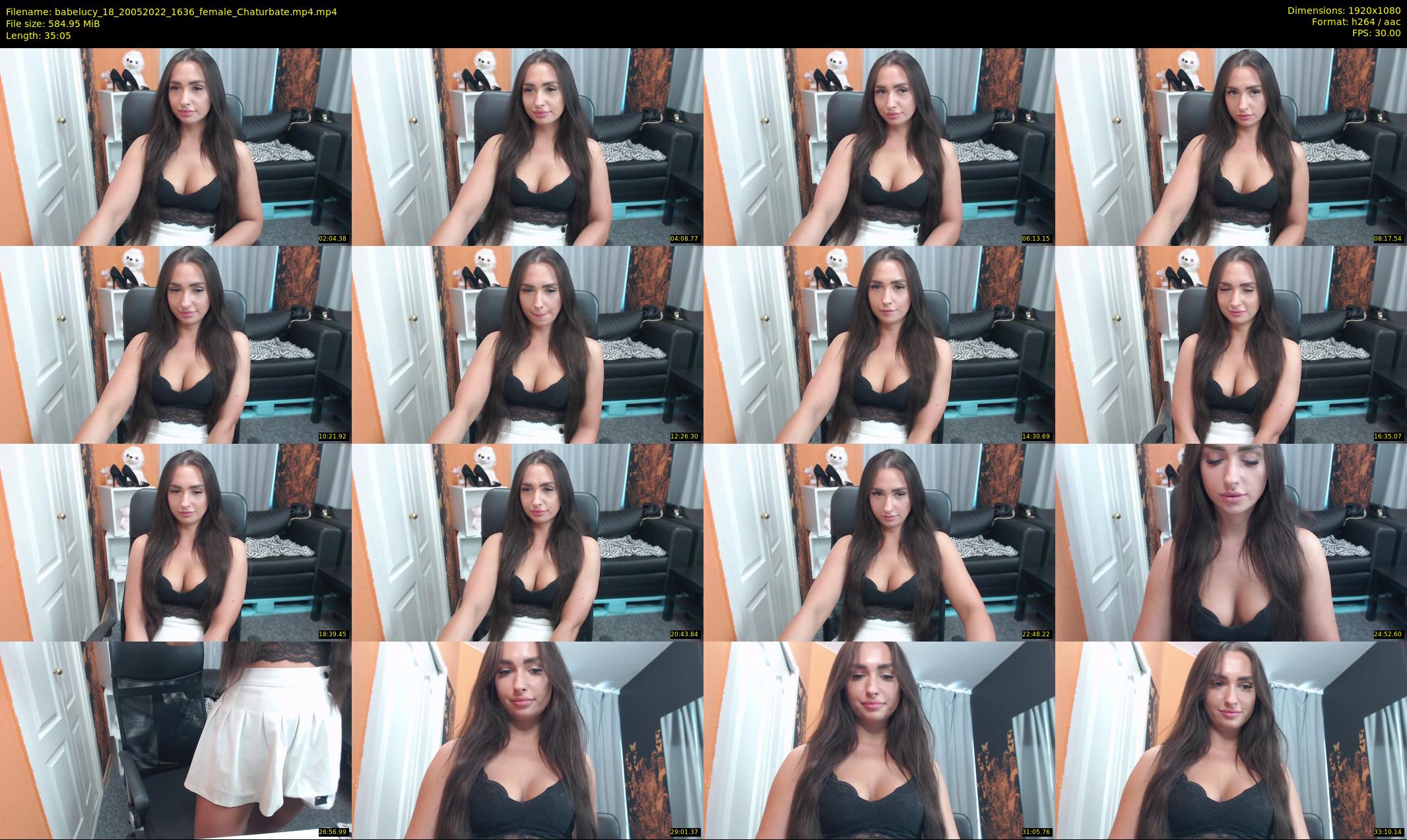 babelucy_18 — 36 minute Chaturbate female cam show recording, 1080p, May 20, 2022