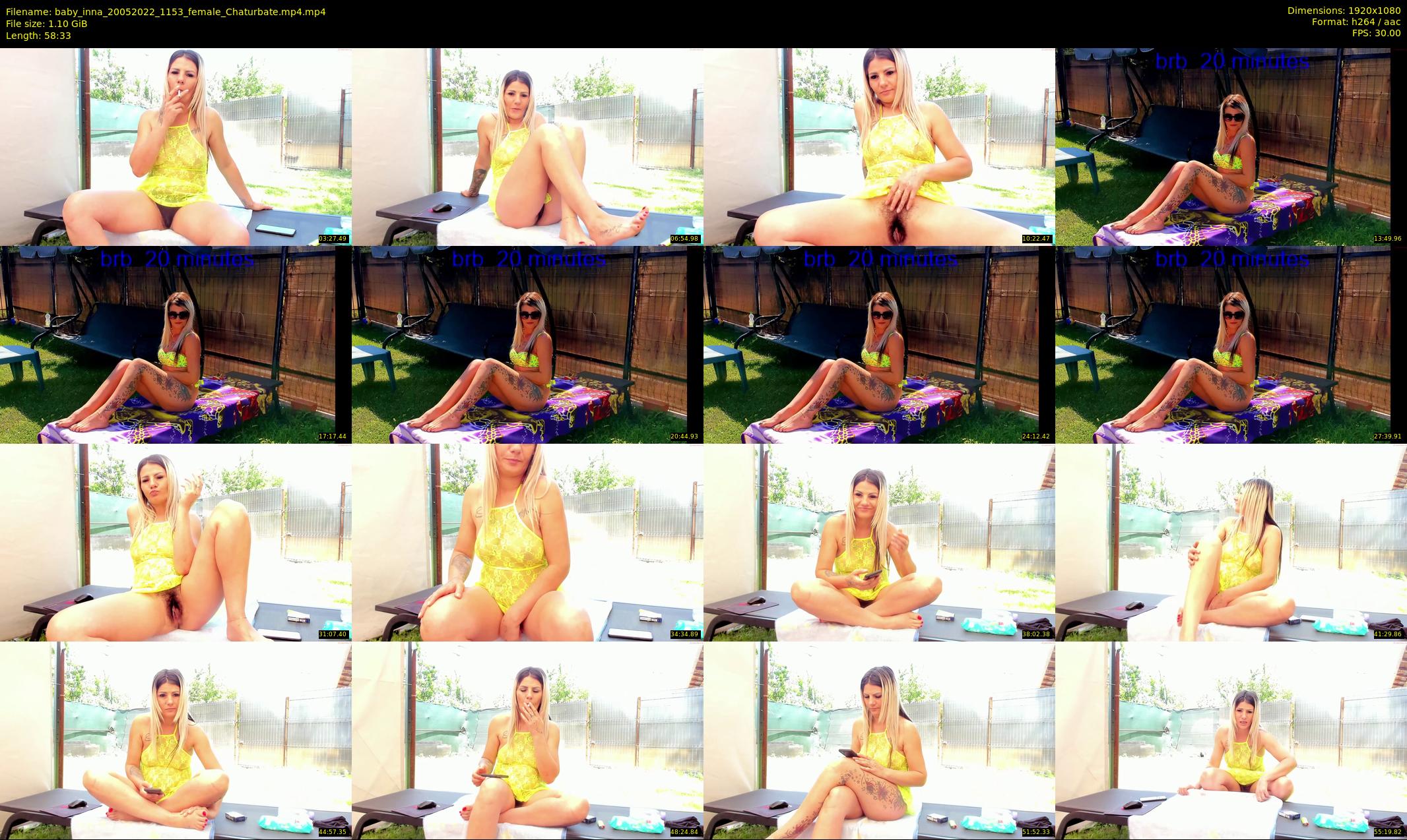 baby_inna — 59 minute Chaturbate couple cam show recording, 1080p, May 20, 2022