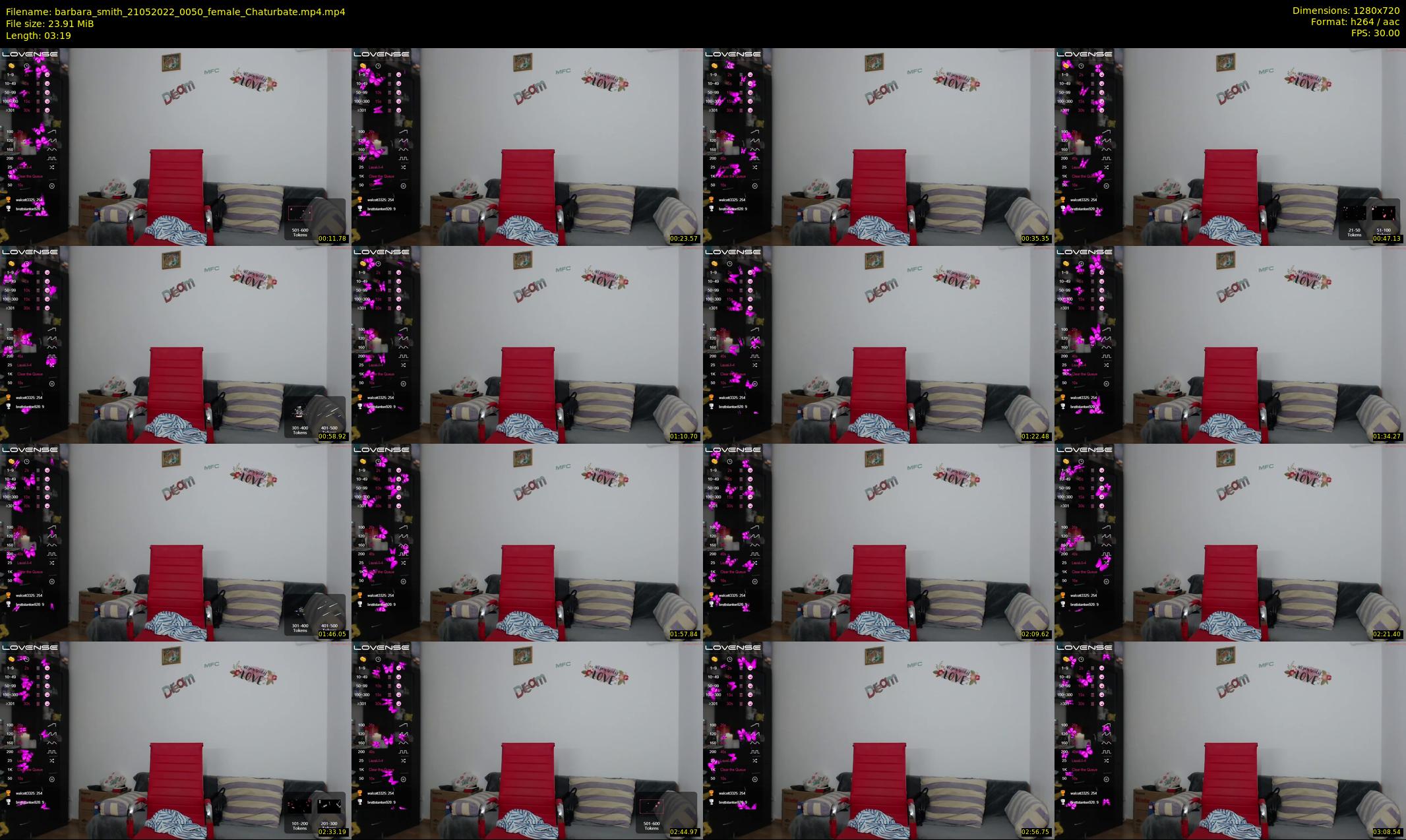 barbara_smith — 4 minute Chaturbate female cam show recording, 720p, May 21, 2022