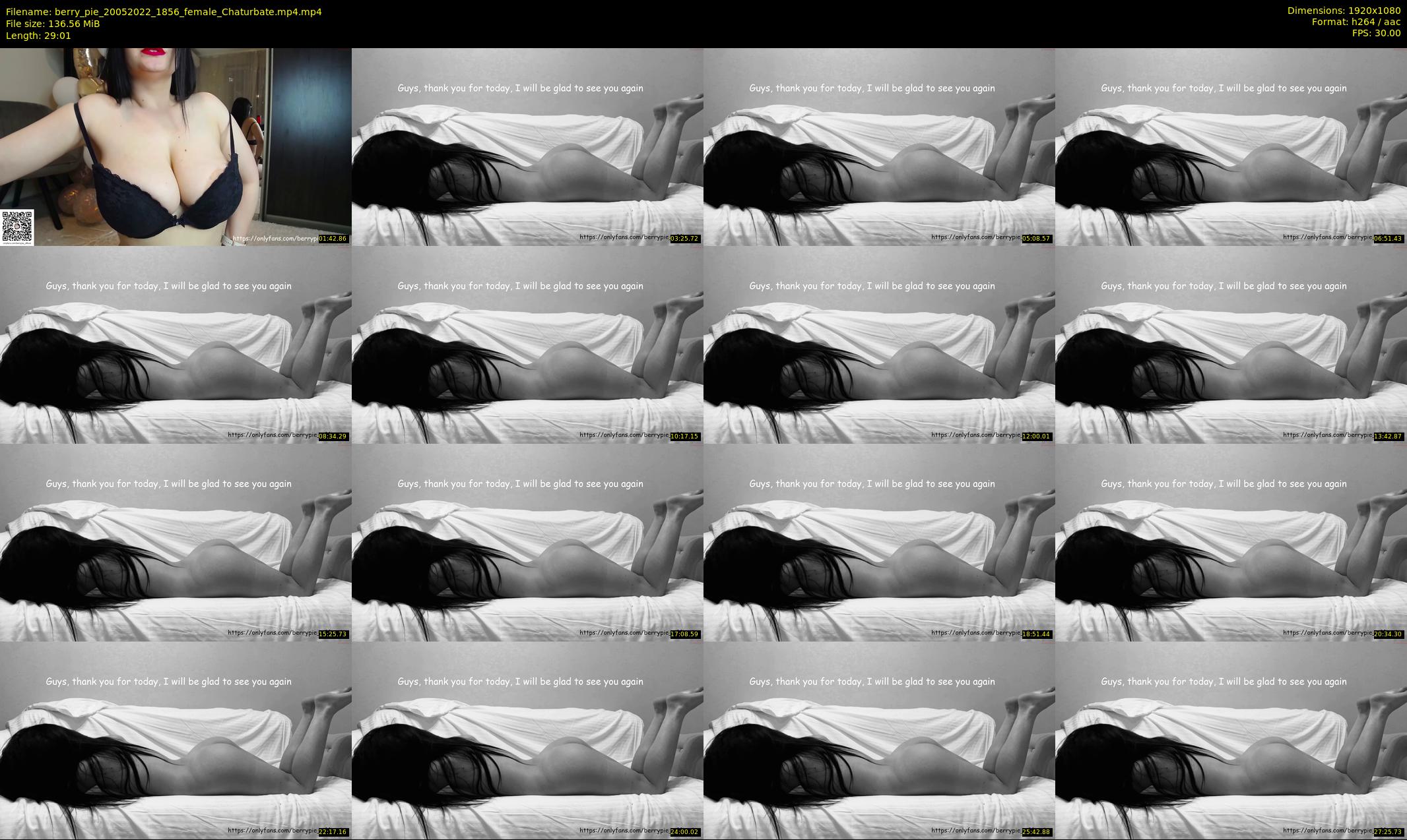berry_pie — 30 minute Chaturbate female cam show recording, 1080p, May 20, 2022