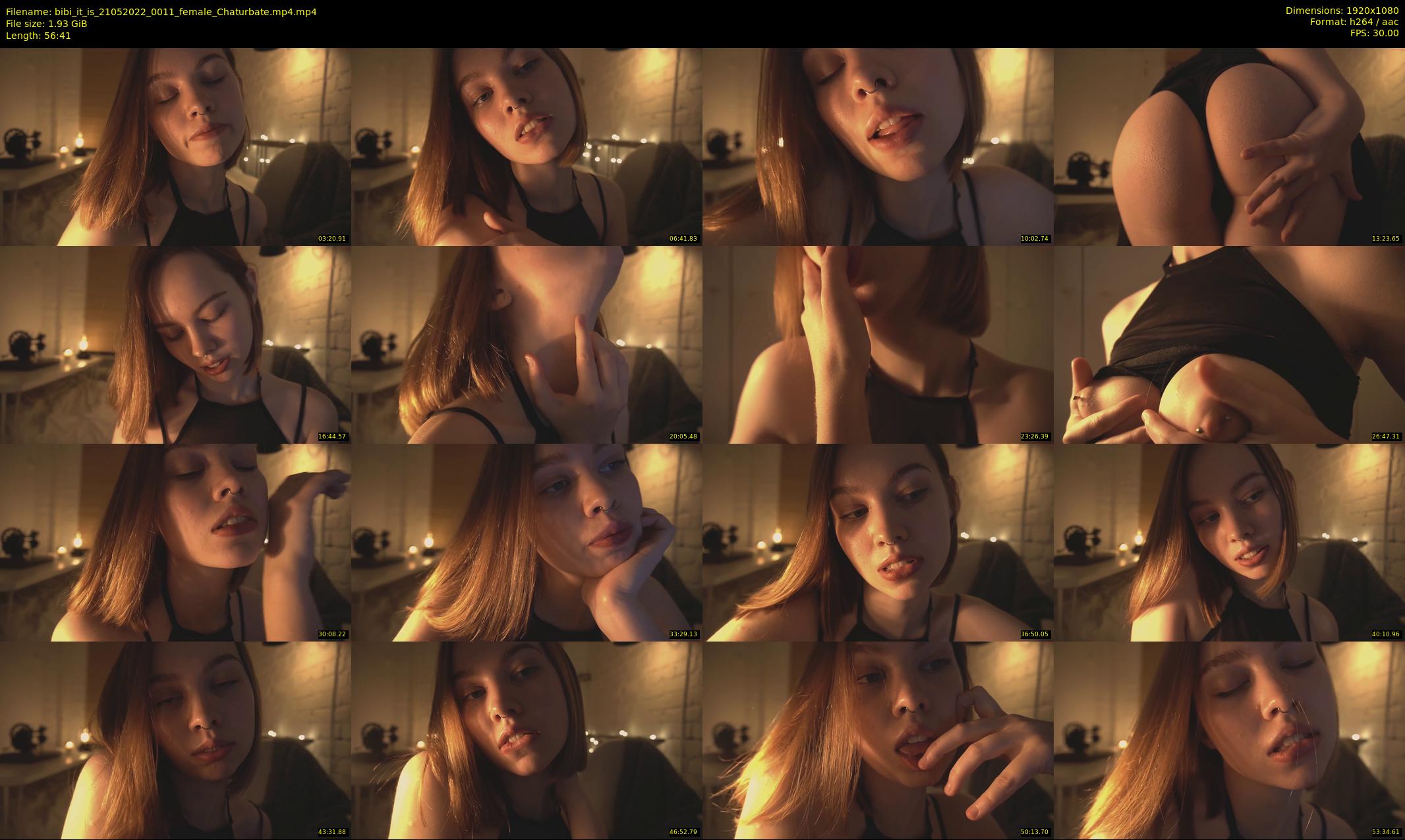 bibi_it_is — 57 minute Chaturbate female cam show recording, 1080p, May 21, 2022