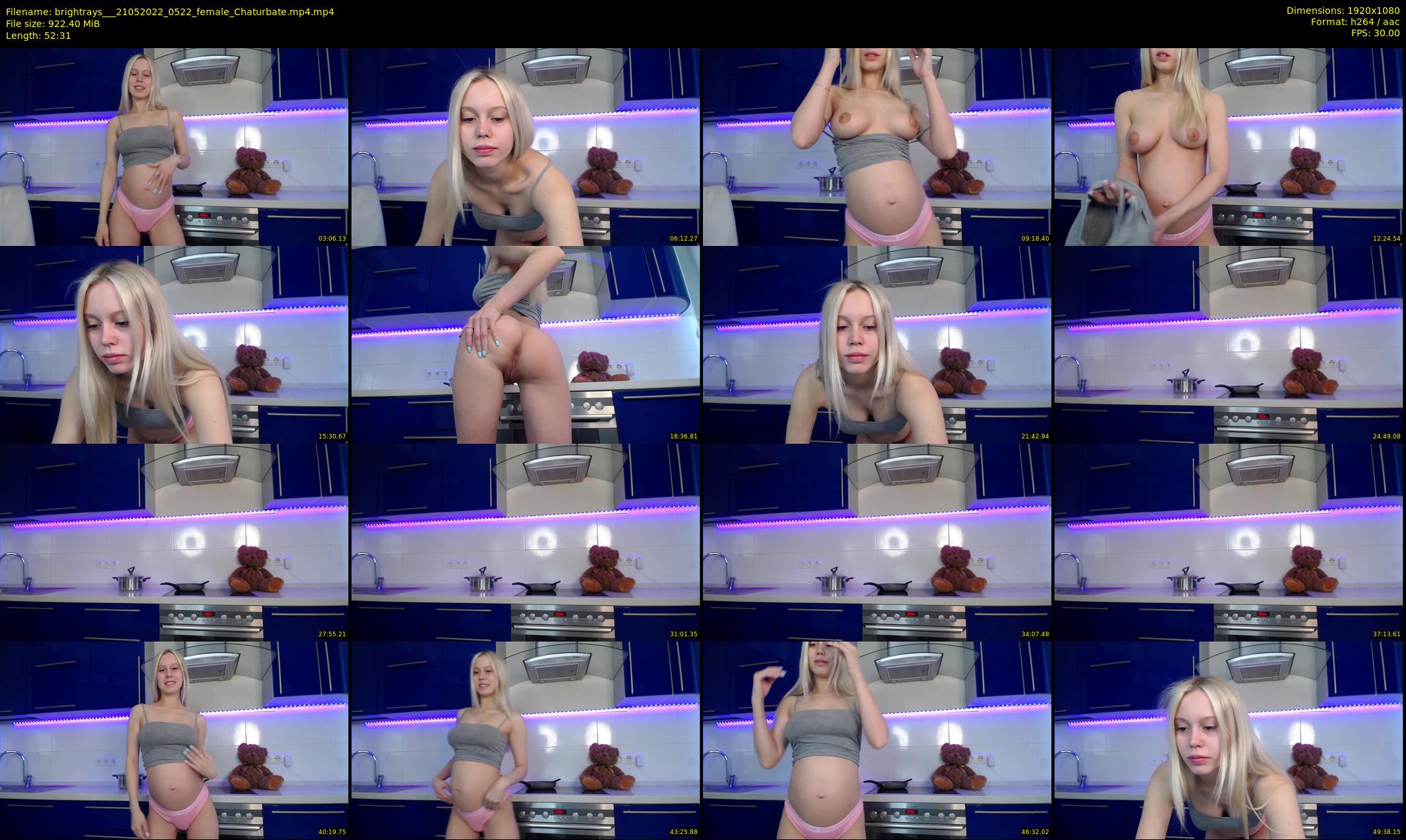 brightrays__ — 53 minute Chaturbate female cam show recording, 1080p, May 21, 2022