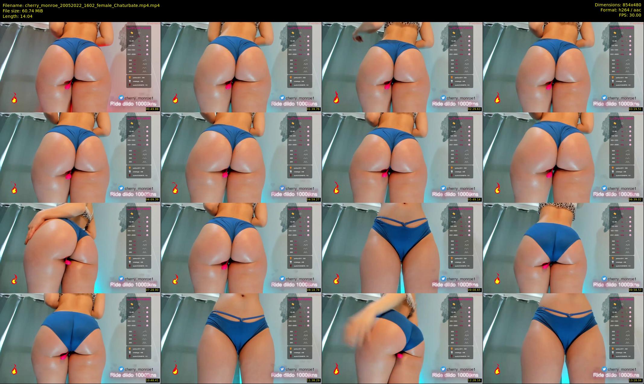 cherry_monroe — 15 minute Chaturbate female cam show recording, 480p, May 20, 2022