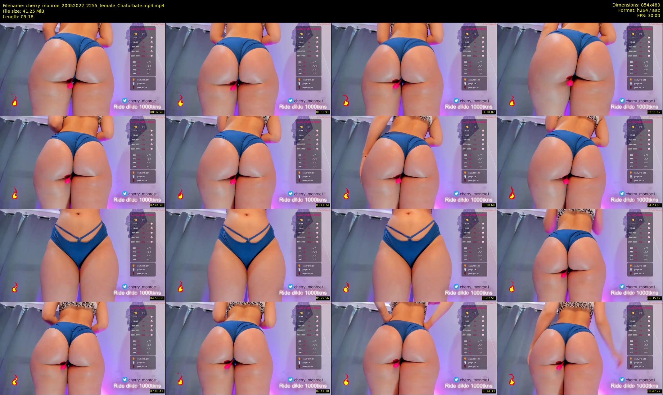 cherry_monroe — 10 minute Chaturbate female cam show recording, 480p, May 20, 2022