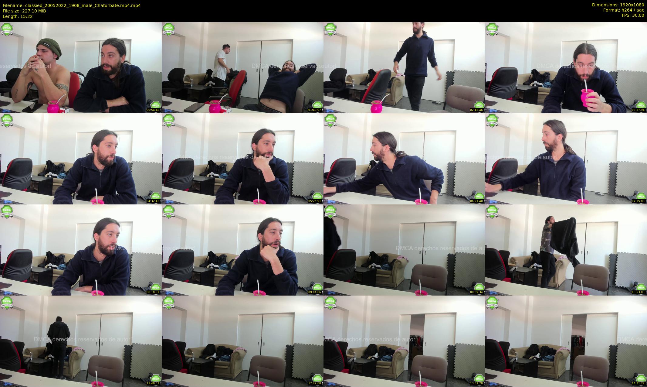 classied — 16 minute Chaturbate male cam show recording, 1080p, May 20, 2022