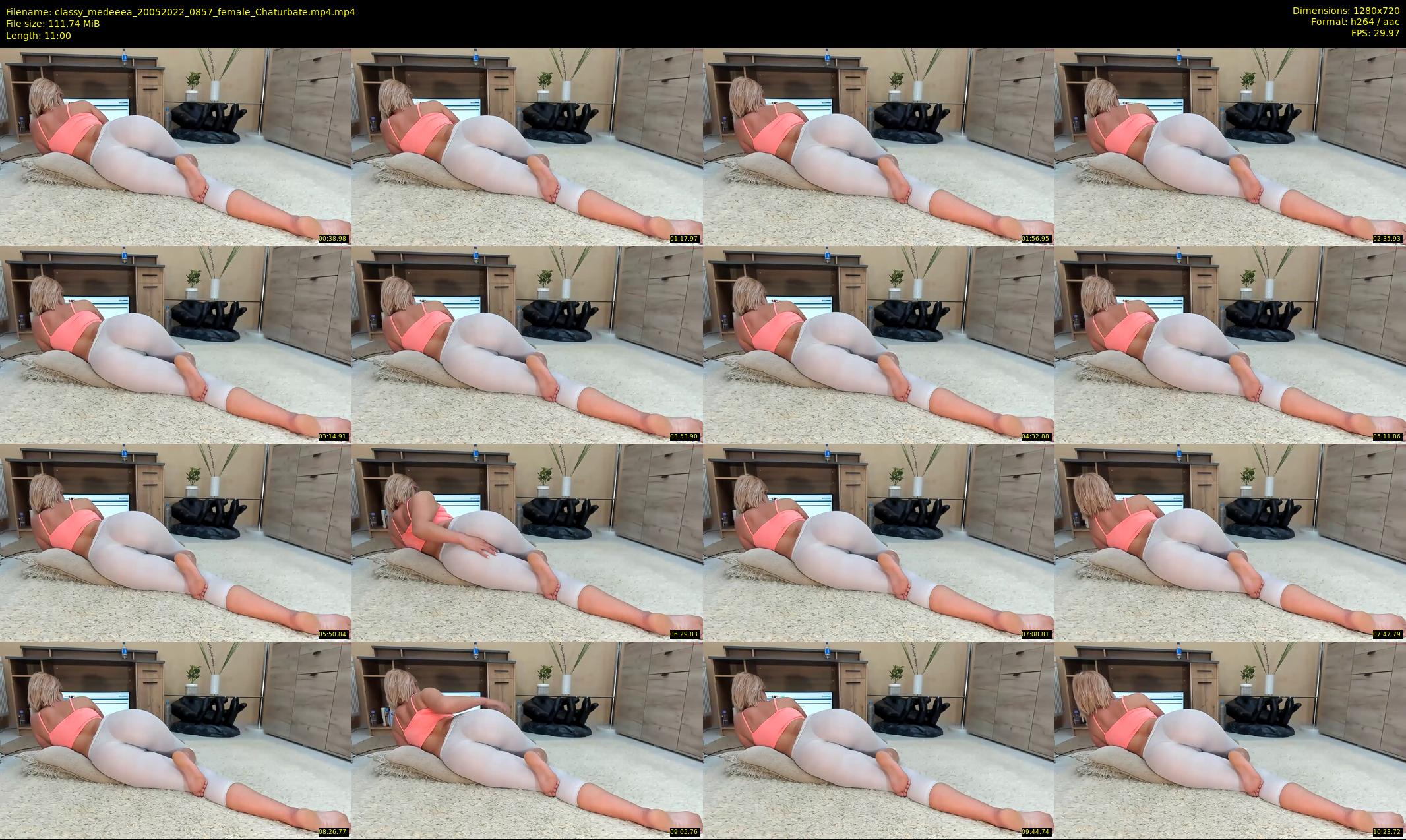 classy_medeeea — 11 minute Chaturbate female cam show recording, 720p, May 20, 2022