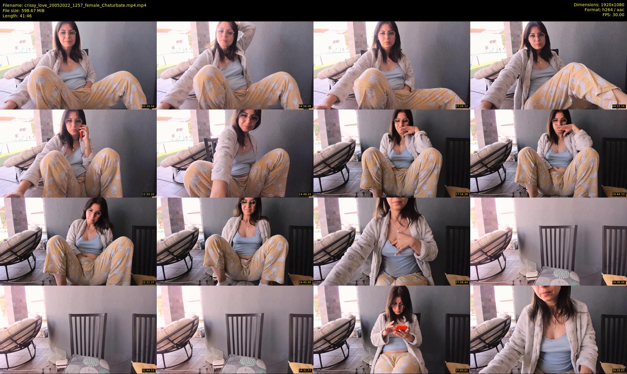 crissy_love — 42 minute Chaturbate female cam show recording, 1080p, May 20, 2022