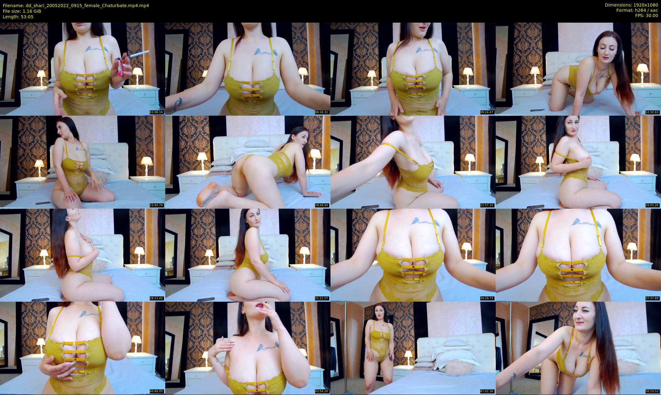 dd_shari — 54 minute Chaturbate female cam show recording, 1080p, May 20, 2022
