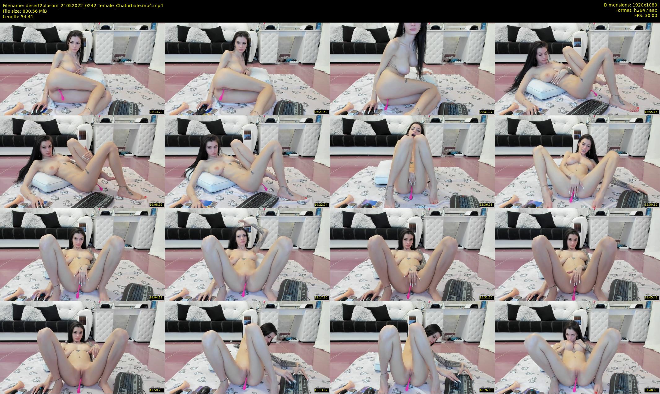 desert2blosom — 55 minute Chaturbate female cam show recording, 1080p, May 21, 2022