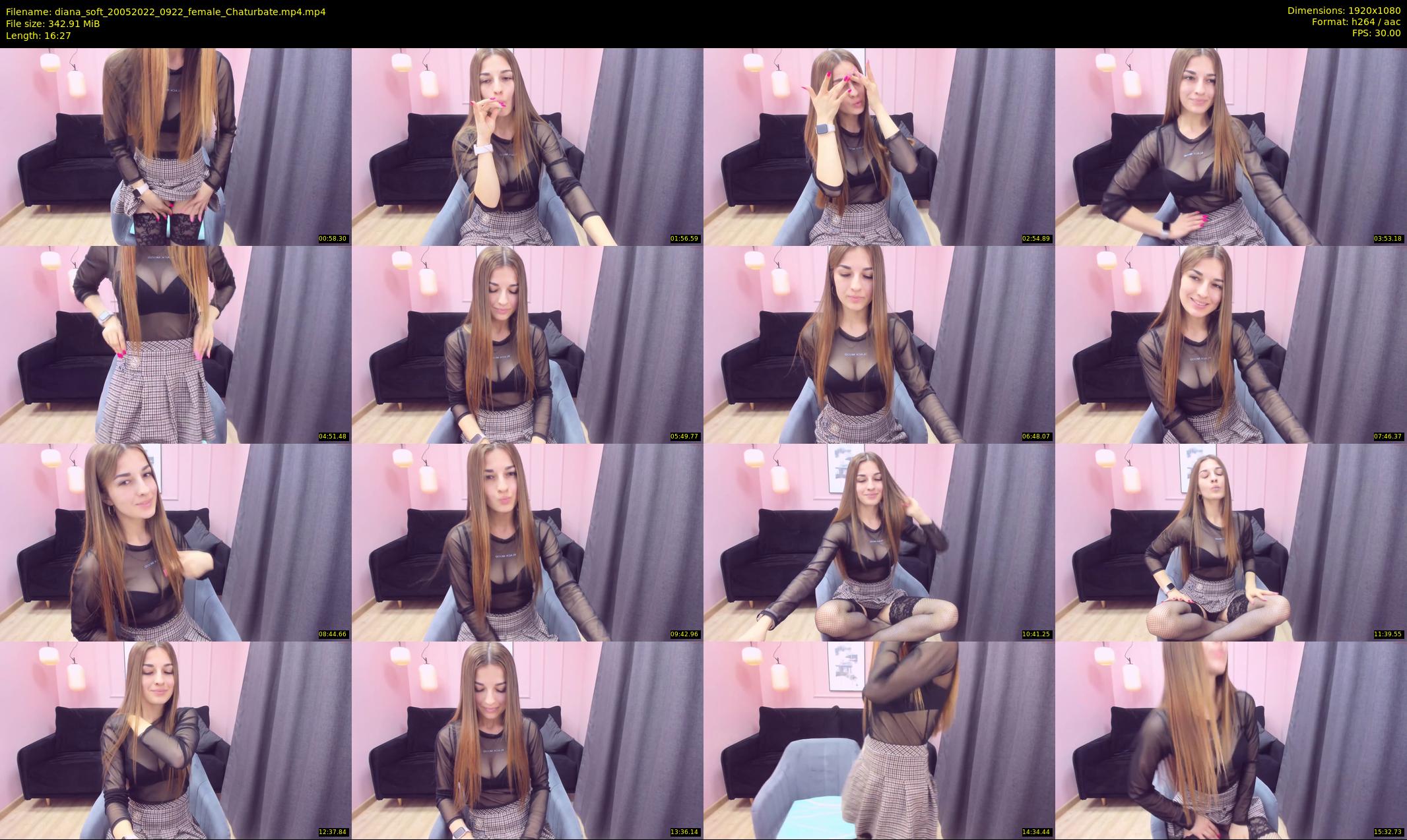 diana_soft — 17 minute Chaturbate female cam show recording, 1080p, May 20, 2022