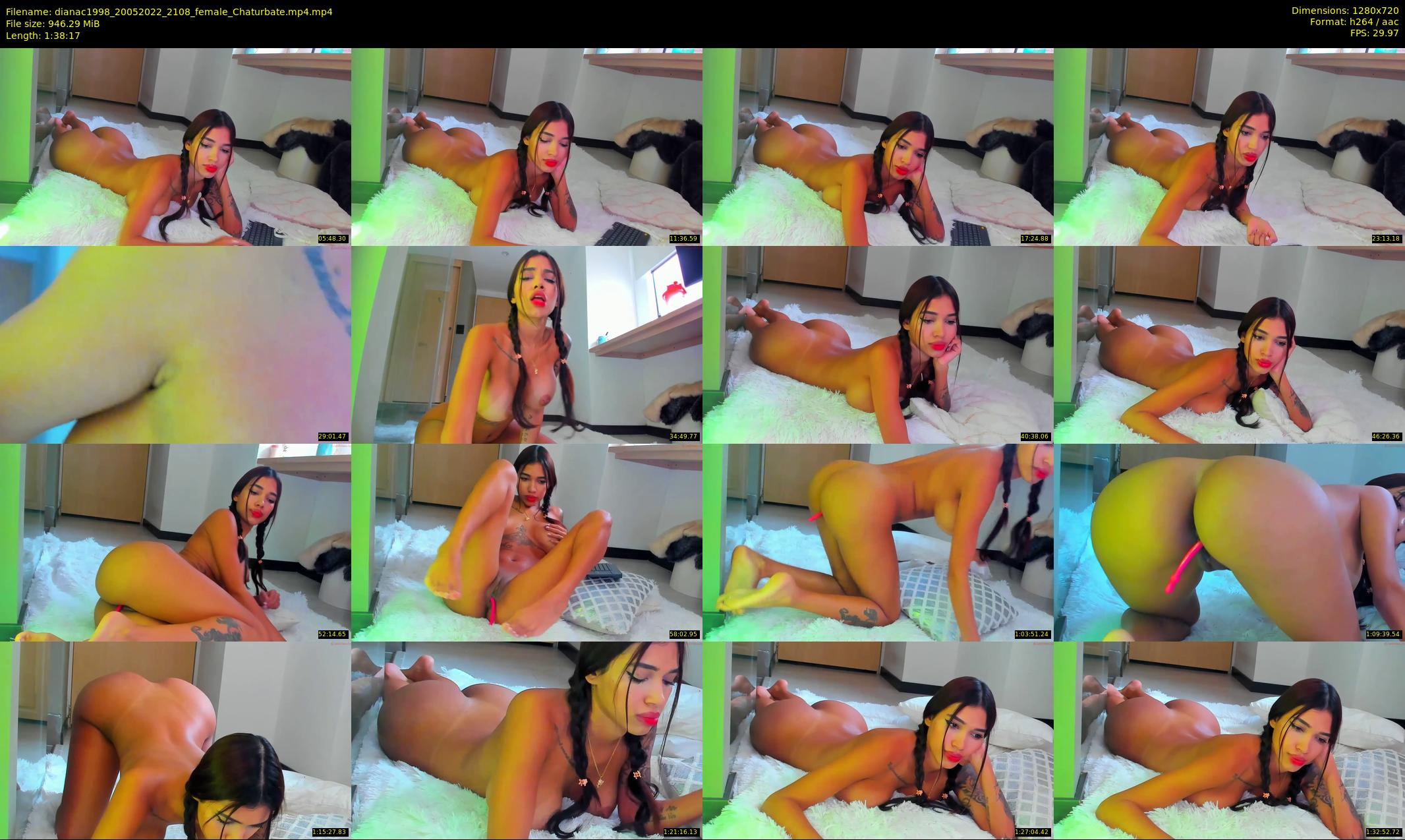 dianac1998 — 99 minute Chaturbate female cam show recording, 720p, May 20, 2022