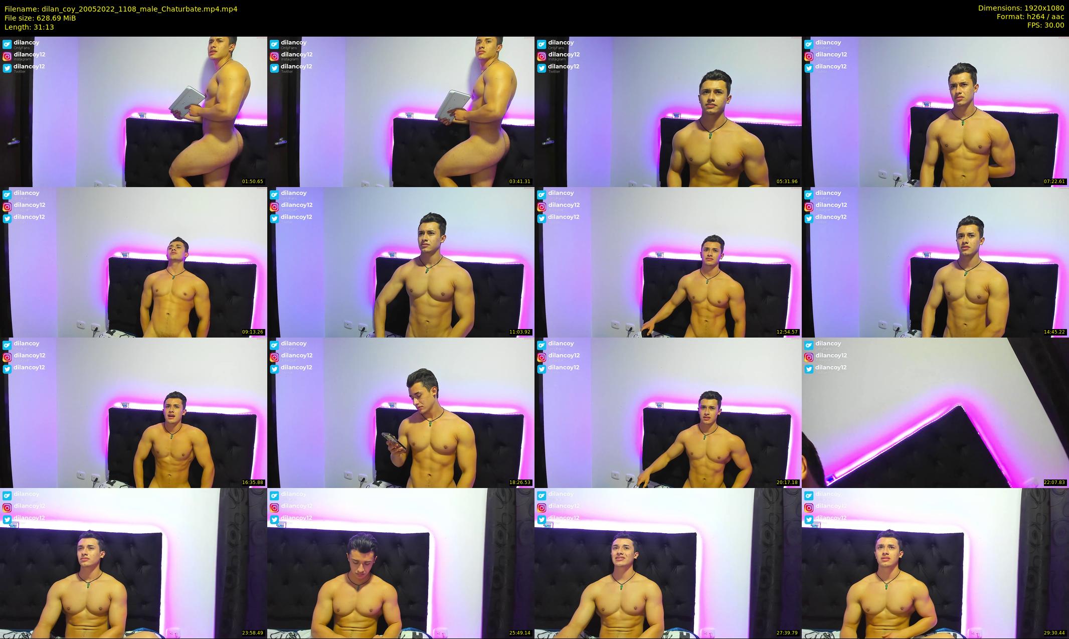 dilan_coy — 32 minute Chaturbate male cam show recording, 1080p, May 20, 2022