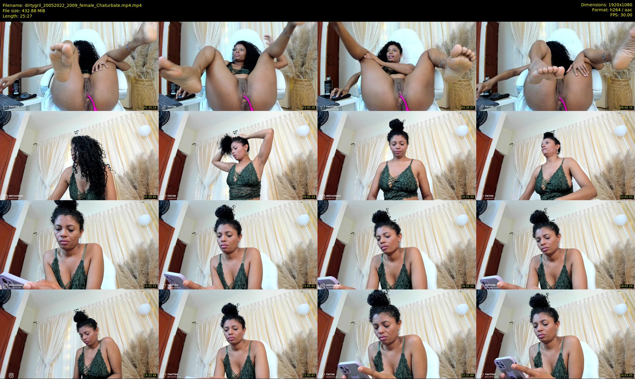dirtygril — 26 minute Chaturbate female cam show recording, 1080p, May 20, 2022