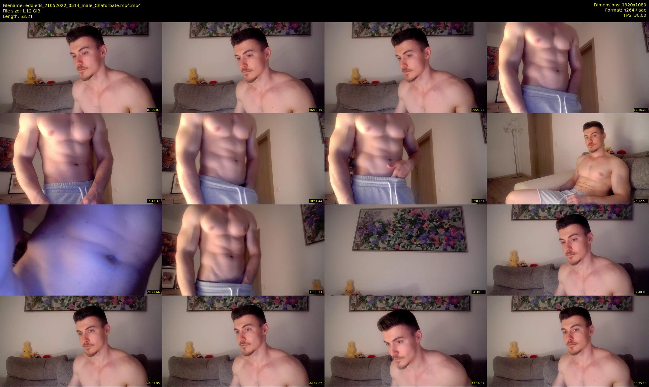 eddieds — 54 minute Chaturbate male cam show recording, 1080p, May 21, 2022