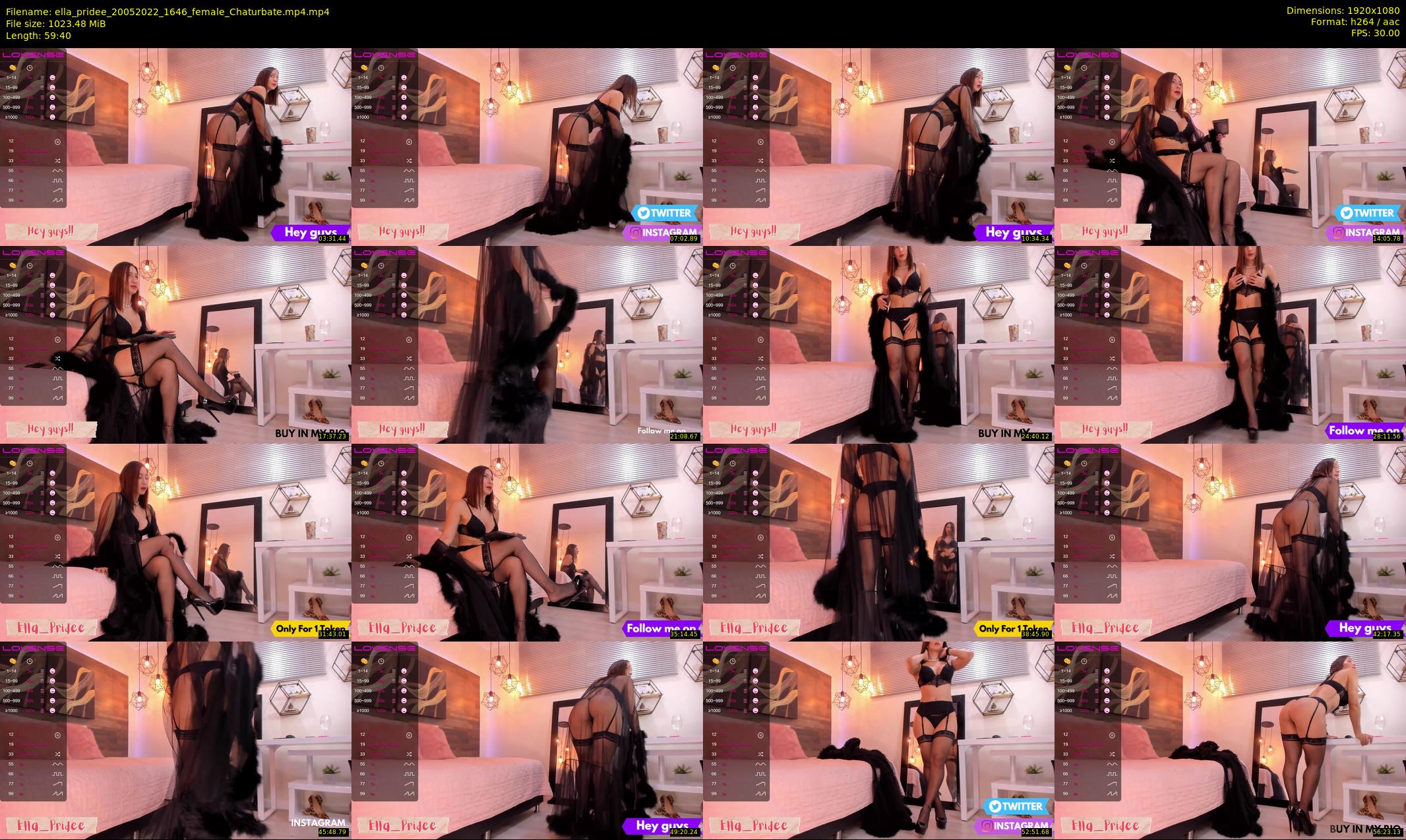 ella_pridee — 60 minute Chaturbate female cam show recording, 1080p, May 20, 2022