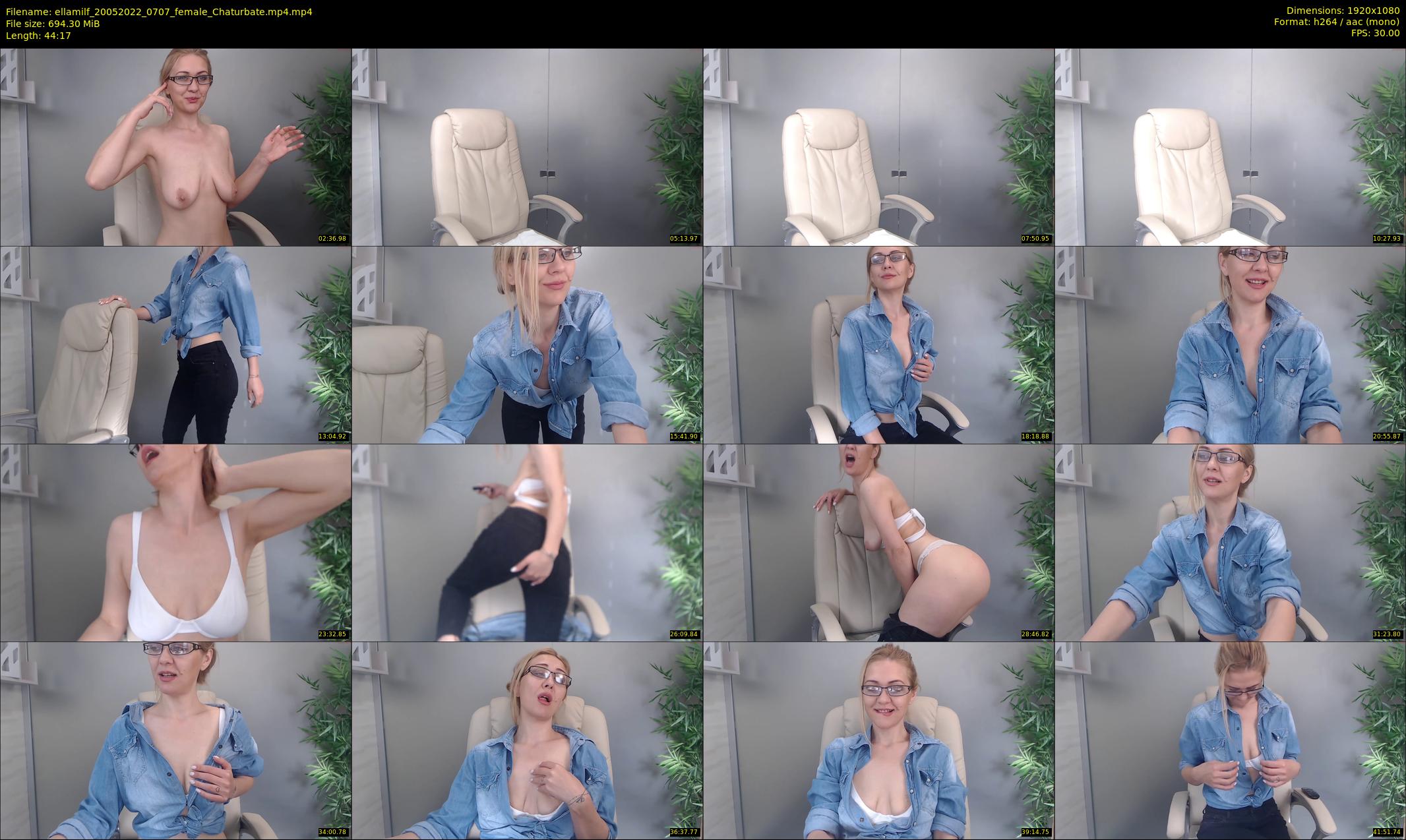 ellamilf — 45 minute Chaturbate female cam show recording, 1080p, May 20, 2022