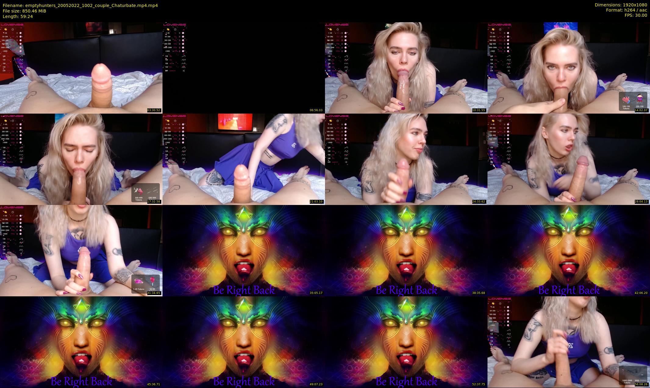 emptyhunters — 60 minute Chaturbate couple cam show recording, 1080p, May 20, 2022