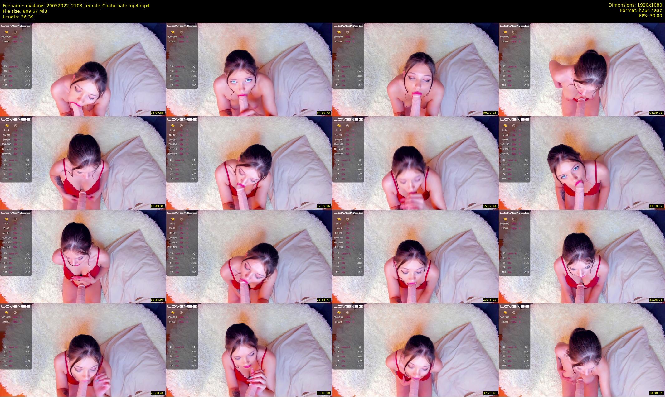 evalanis — 37 minute Chaturbate couple cam show recording, 1080p, May 20, 2022