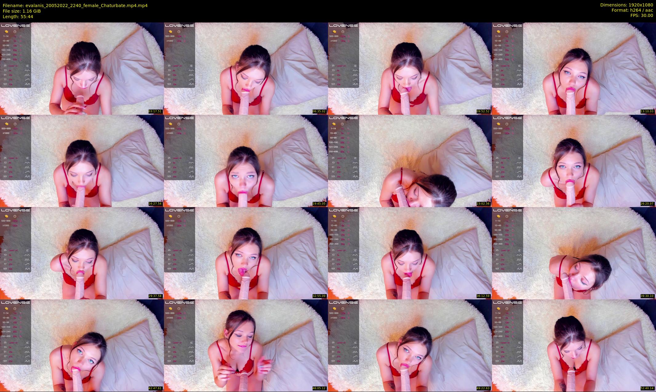 evalanis — 56 minute Chaturbate couple cam show recording, 1080p, May 20, 2022
